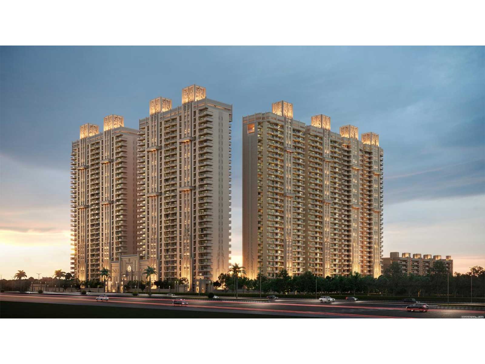 Spacious 3 & 4 BHK residences, sky-deck balconies and a 70,000 sq. ft. mega clubhouse are among the key features of Mahagun Medalleo by ACE.