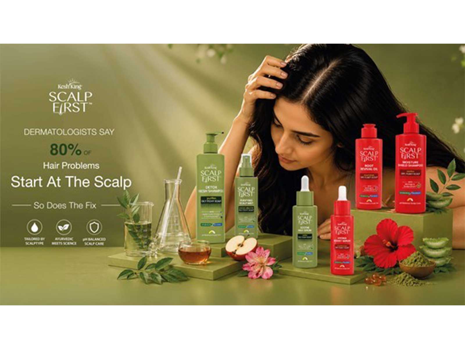 Kesh King introduces scalp-first with targeted care for oily and dry scalps—bringing personalised, gender-inclusive hair care to a new generation.
