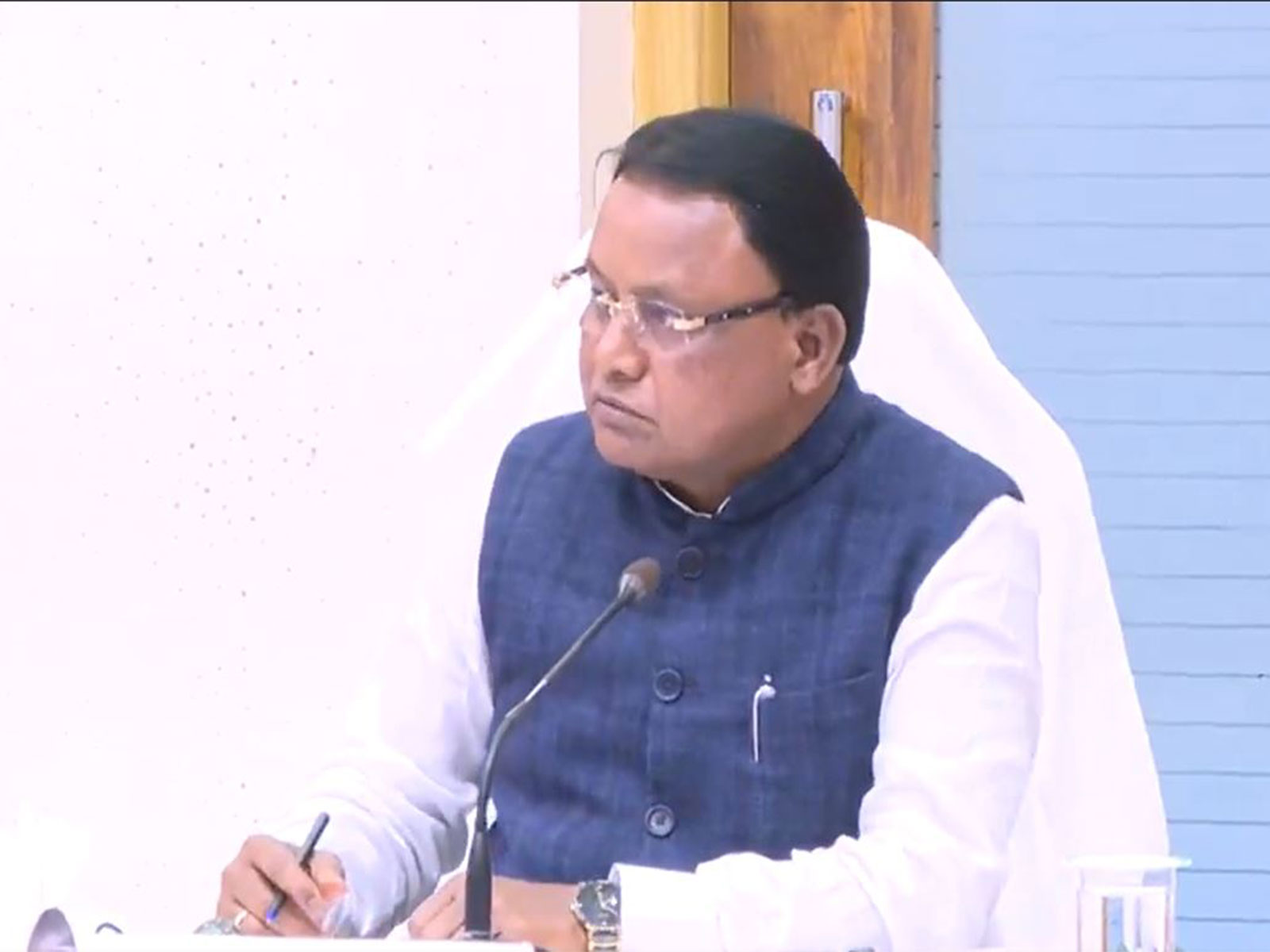 Odisha Chief Minister Mohan Charan Majhi (File photo/ANI)