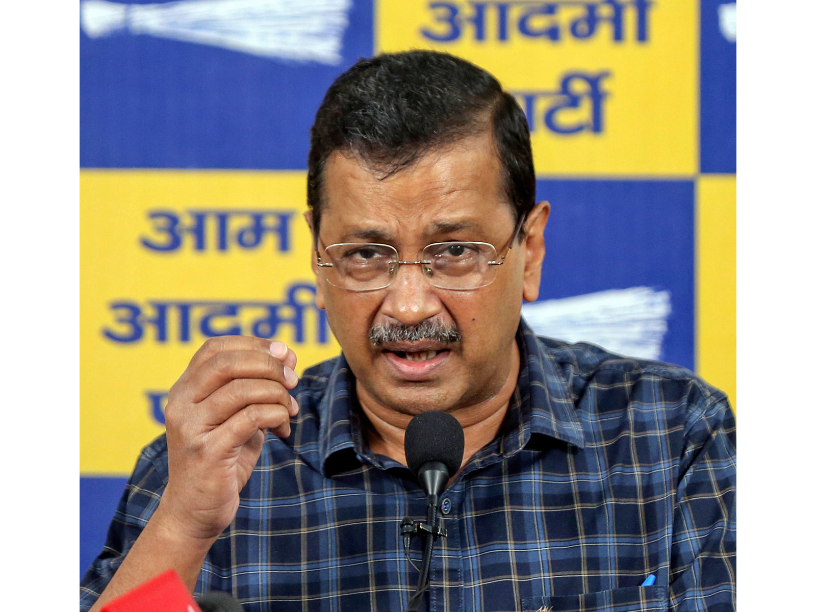 Aam Aadmi Party (AAP) national convenor Arvind Kejriwal (File photo/ANI)