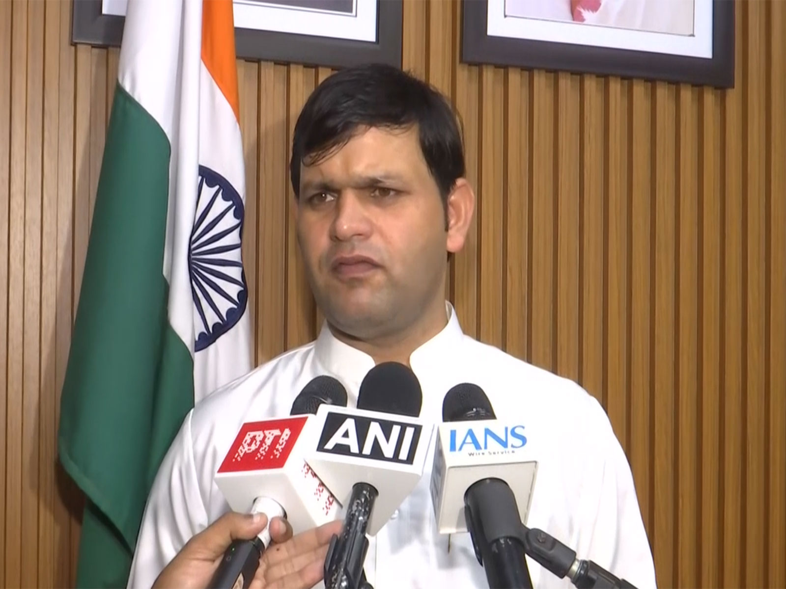 Haryana Sports Minister Gaurav Gautam (Photo: ANI)
