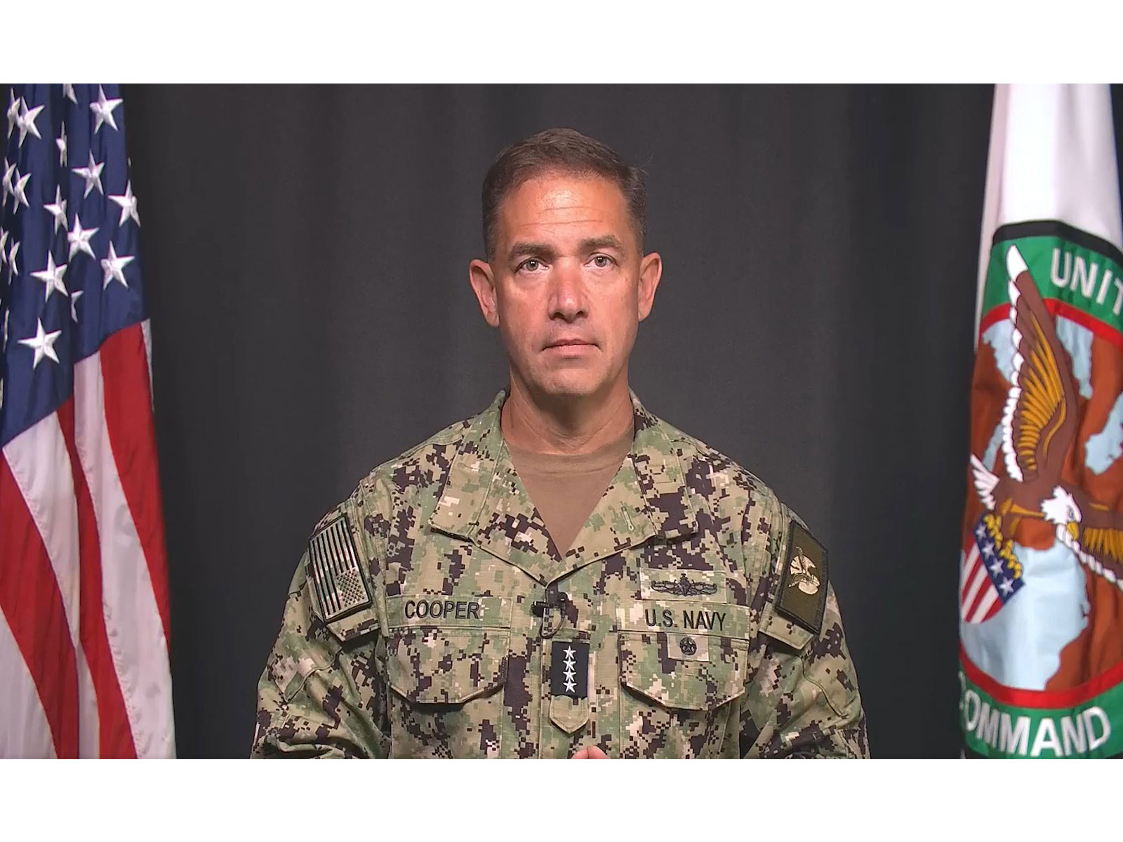 US Central Command commander Admiral Brad Cooper (Photo/X/@CENTCOM)