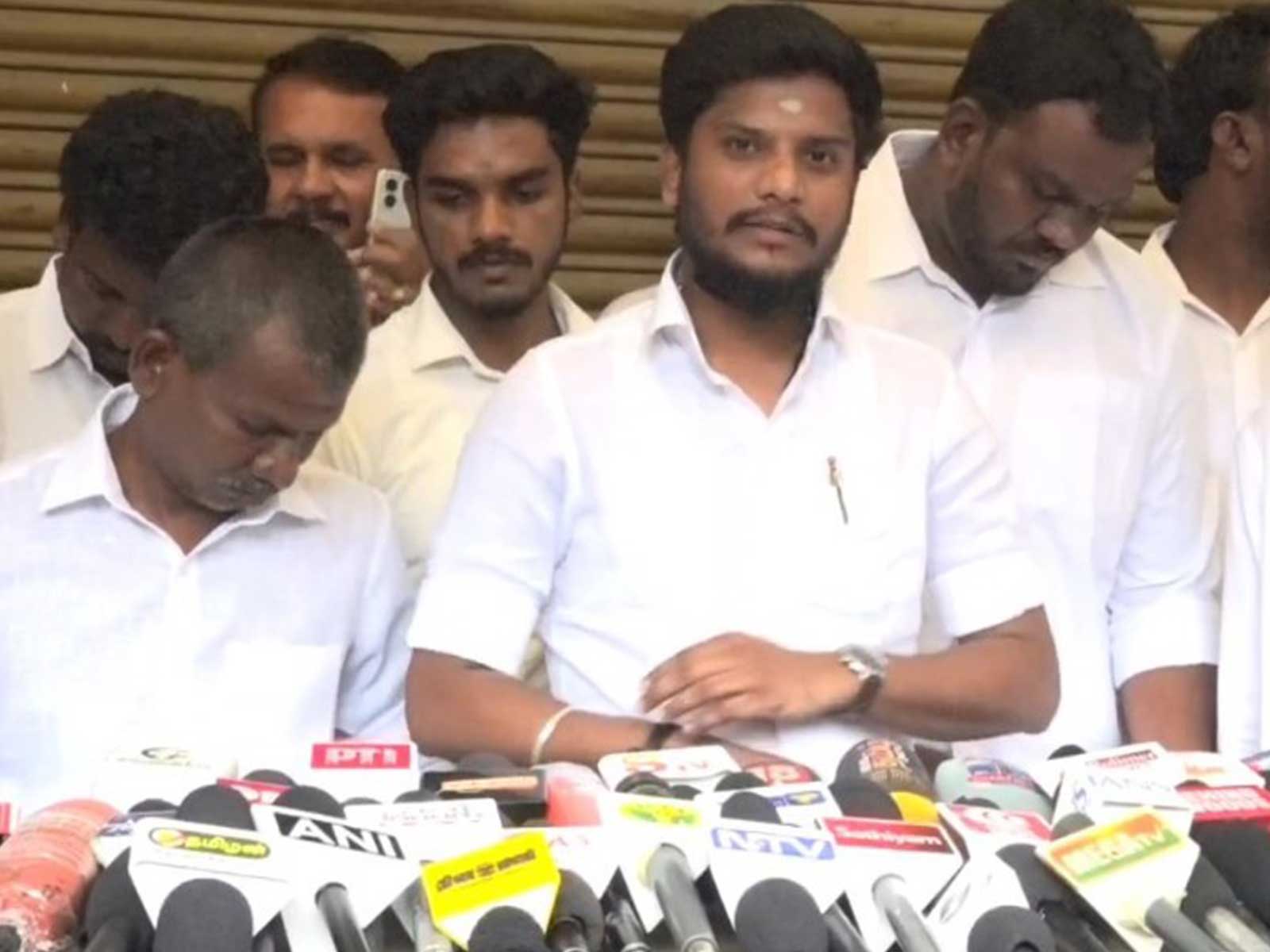 Tamil Nadu Hindu Religious and Charitable Endowments Minister S Ramesh (Photo/ANI)
