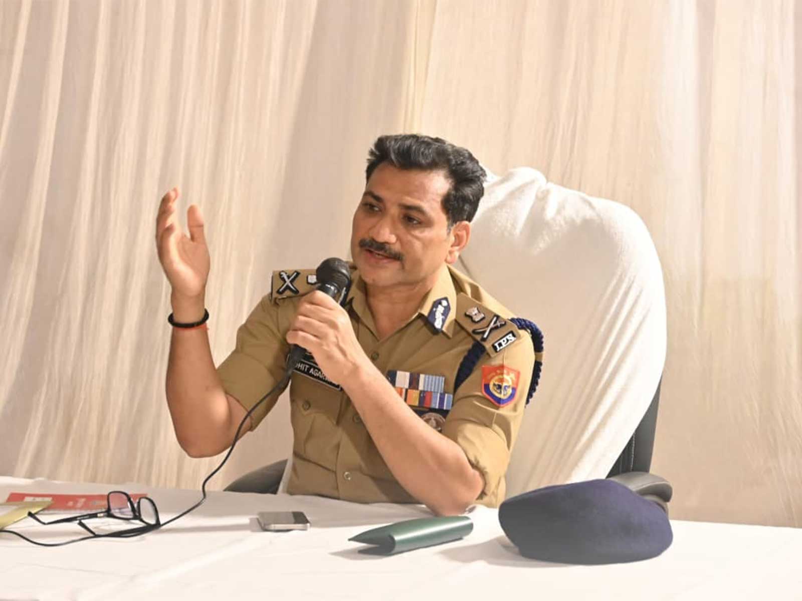 Varanasi Police Commissioner Mohit Agarwal (Photo/ANI)