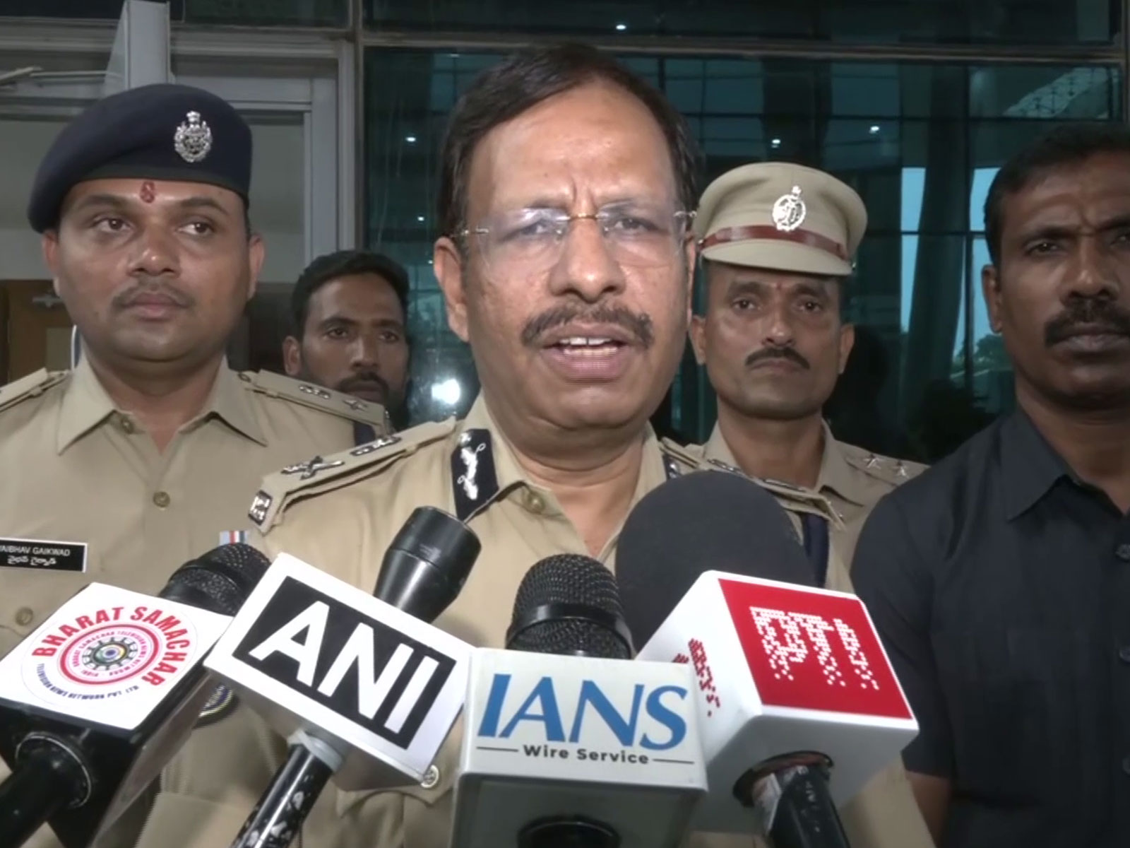 Hyderabad City Police Commissioner VC Sajjanar (Photo/ANI)