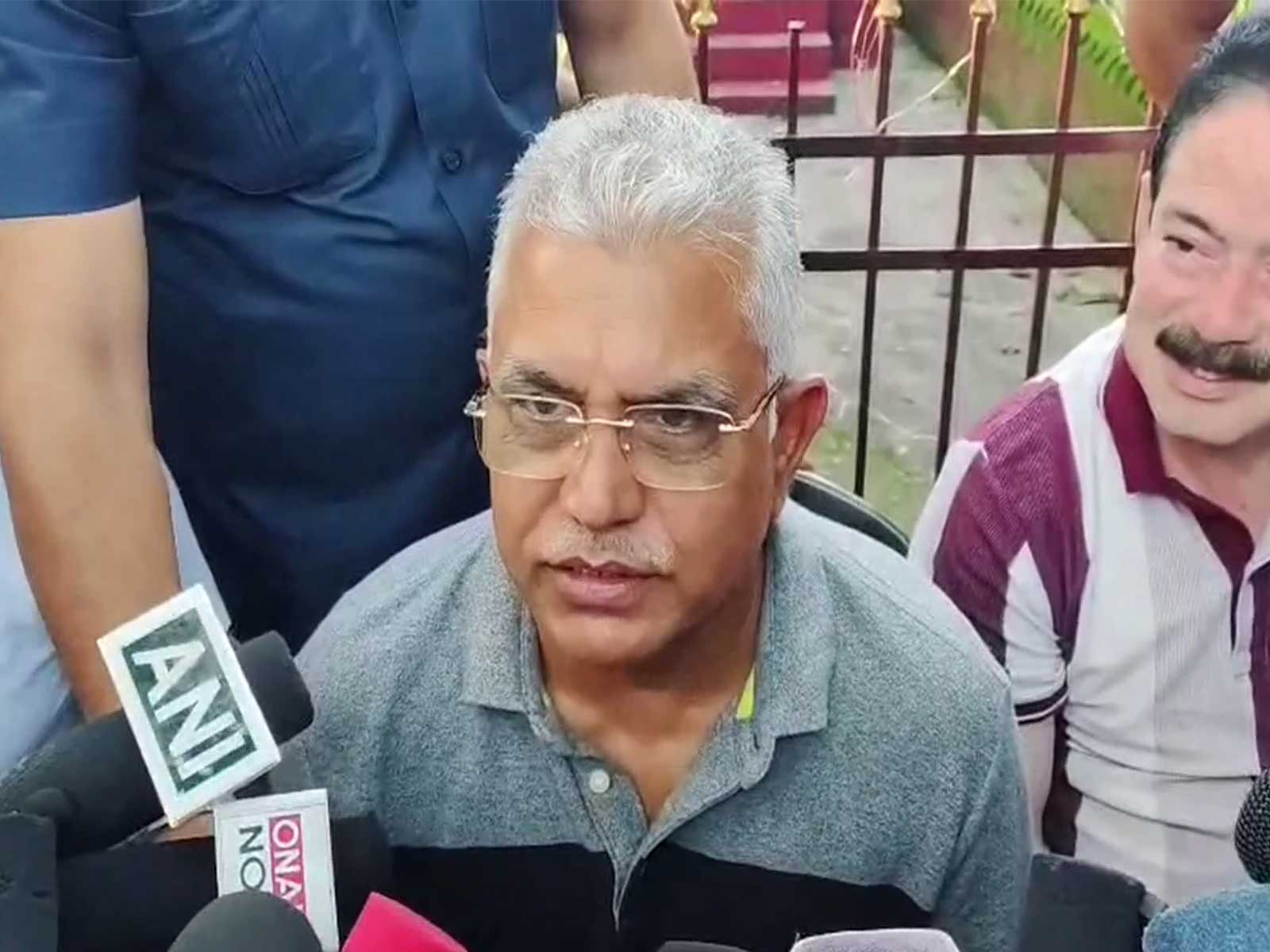 West Bengal Minister Dilip Ghosh (Photo/ANI)