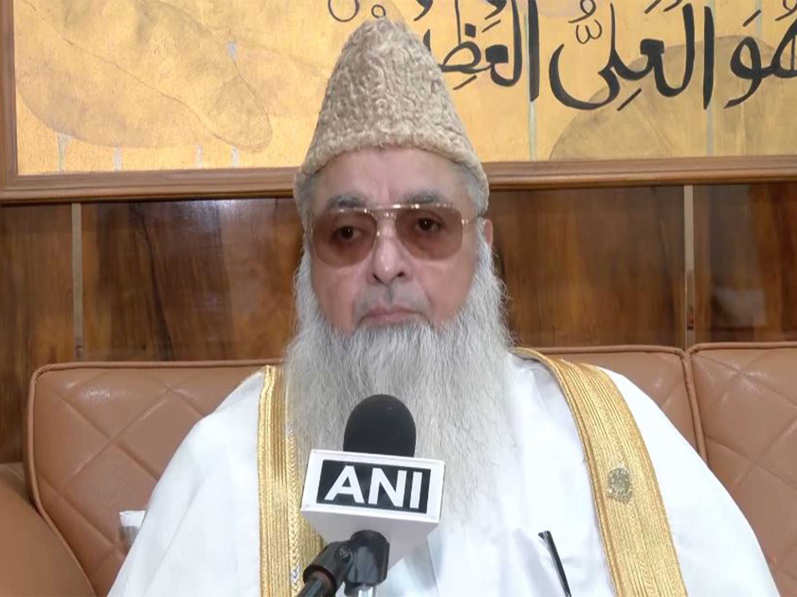  Chief Imam of All India Imam Organisation Umer Ahmed Ilyasi (Photo/ANI)