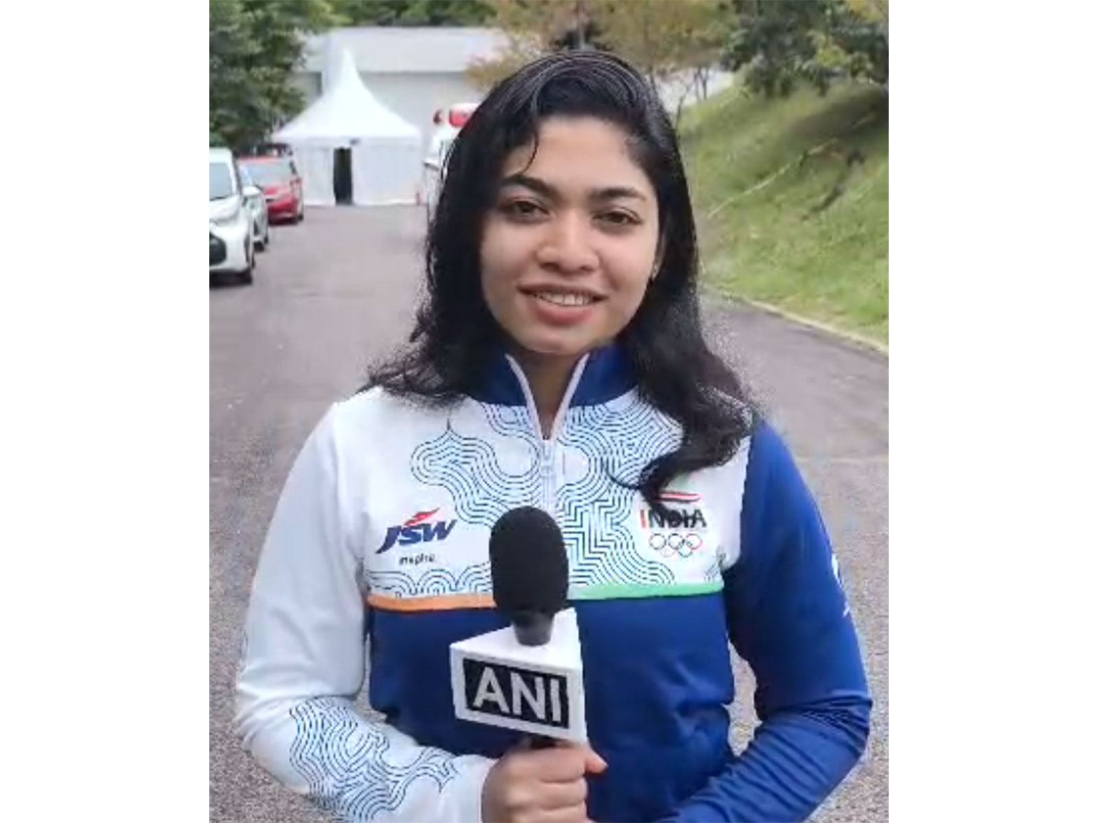 Indian shooter Vidarsha Vinod. (Photo: ANI)