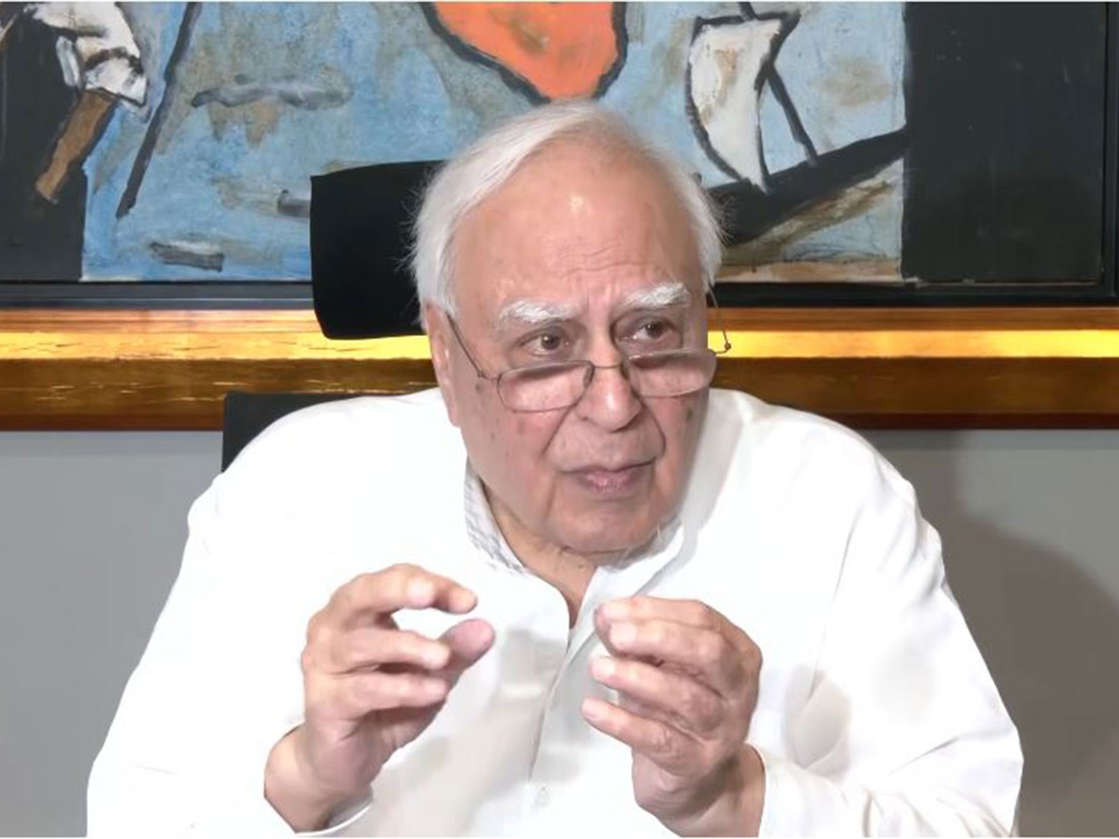 Rajya Sabha MP Kapil Sibal (Photo/ANI)