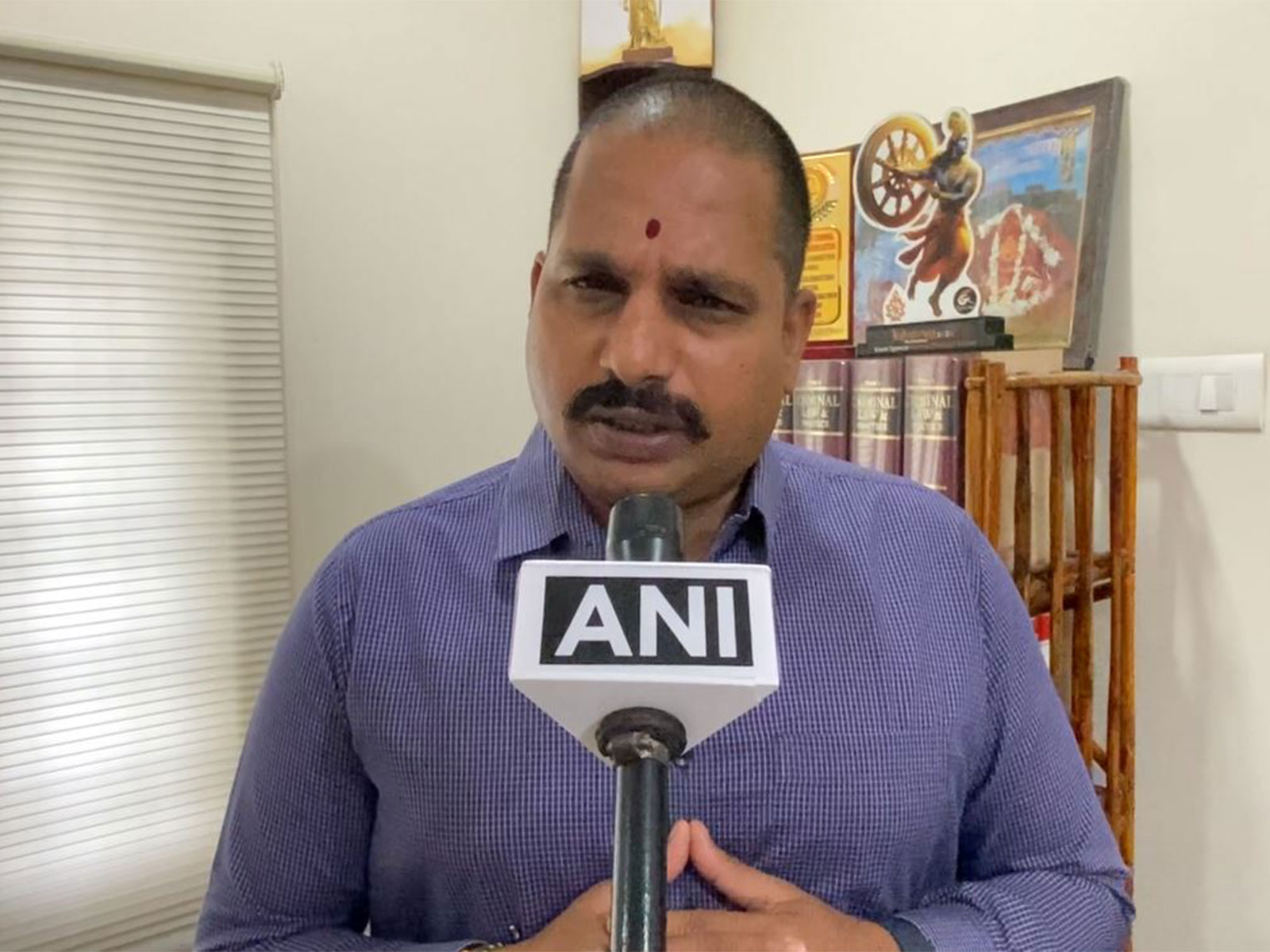 BJP leader and Advocate Karunasagar (Photo/ANI)