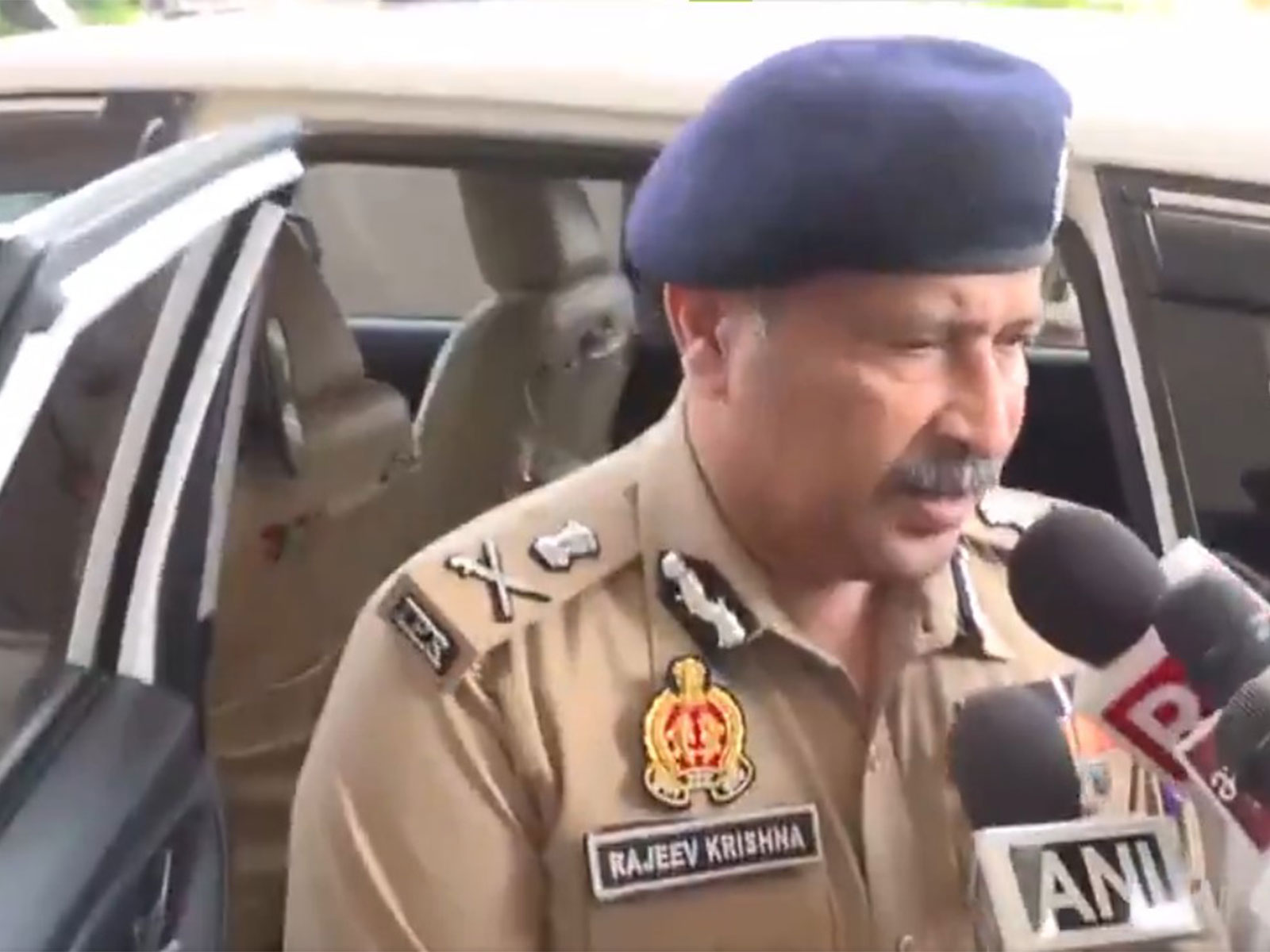  Uttar Pradesh Director General of Police (DGP) Rajeev Krishna (Photo/ANI)