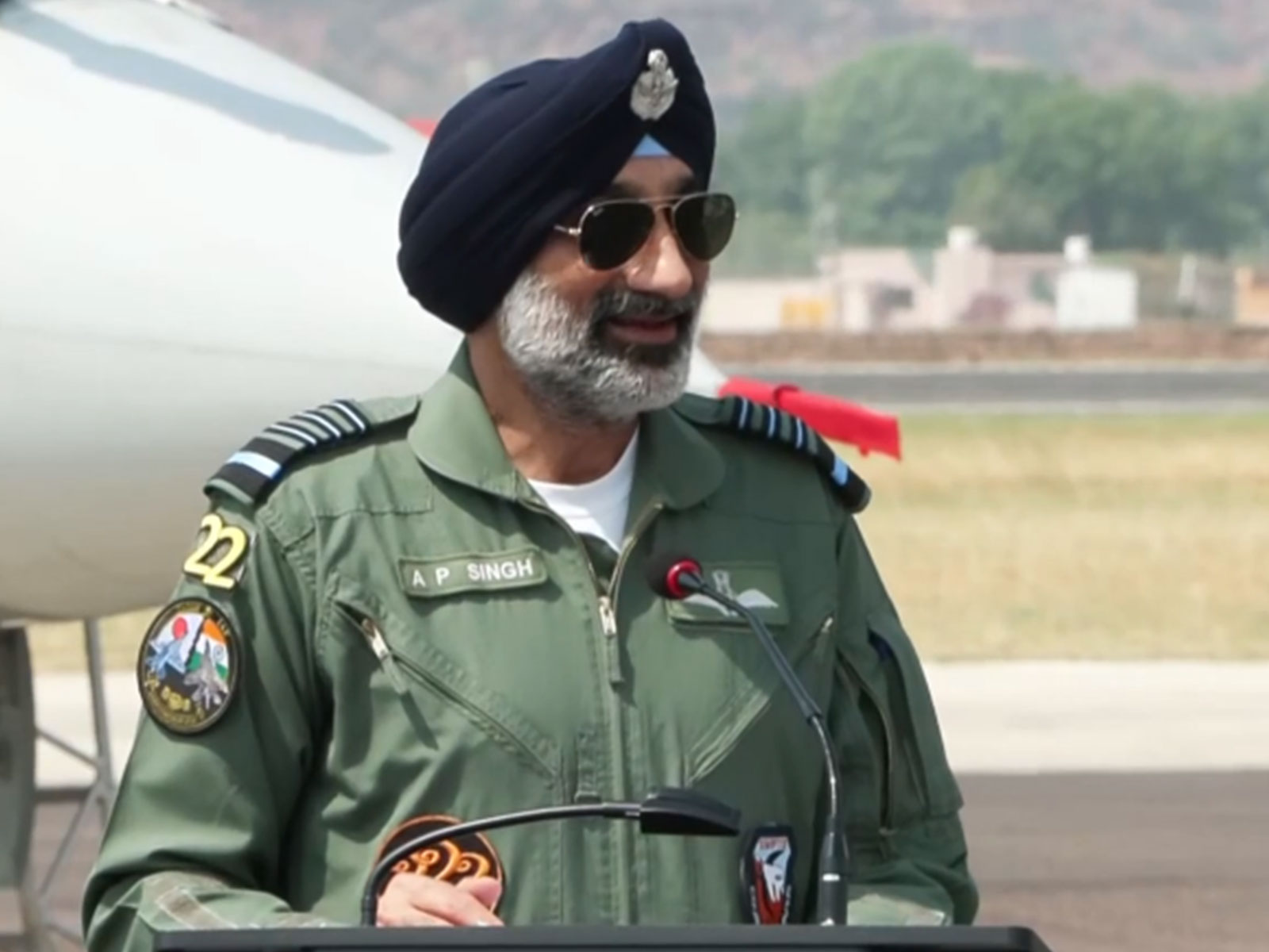  Indian Air Force Chief Air Chief Marshal Amar Preet Singh (Photo/ANI)