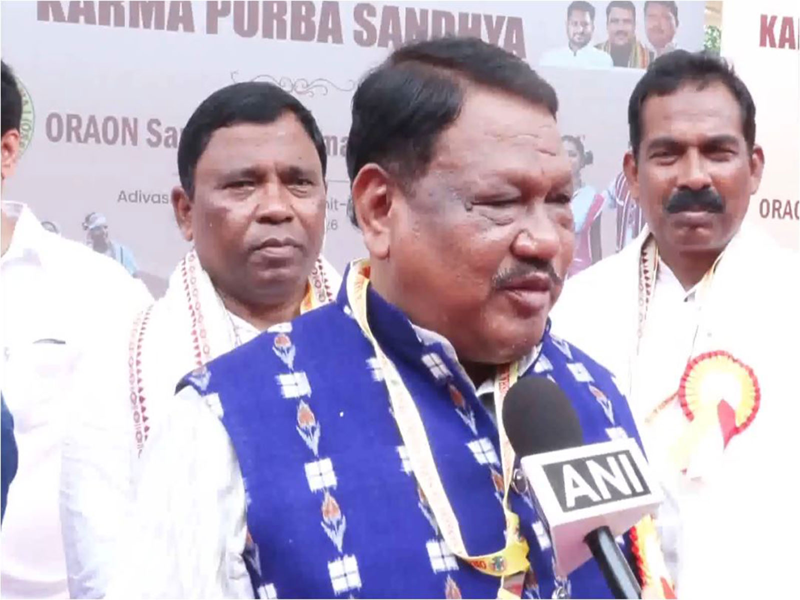 Union Minister for Tribal Affairs Jual Oram (Photo/ANI)
