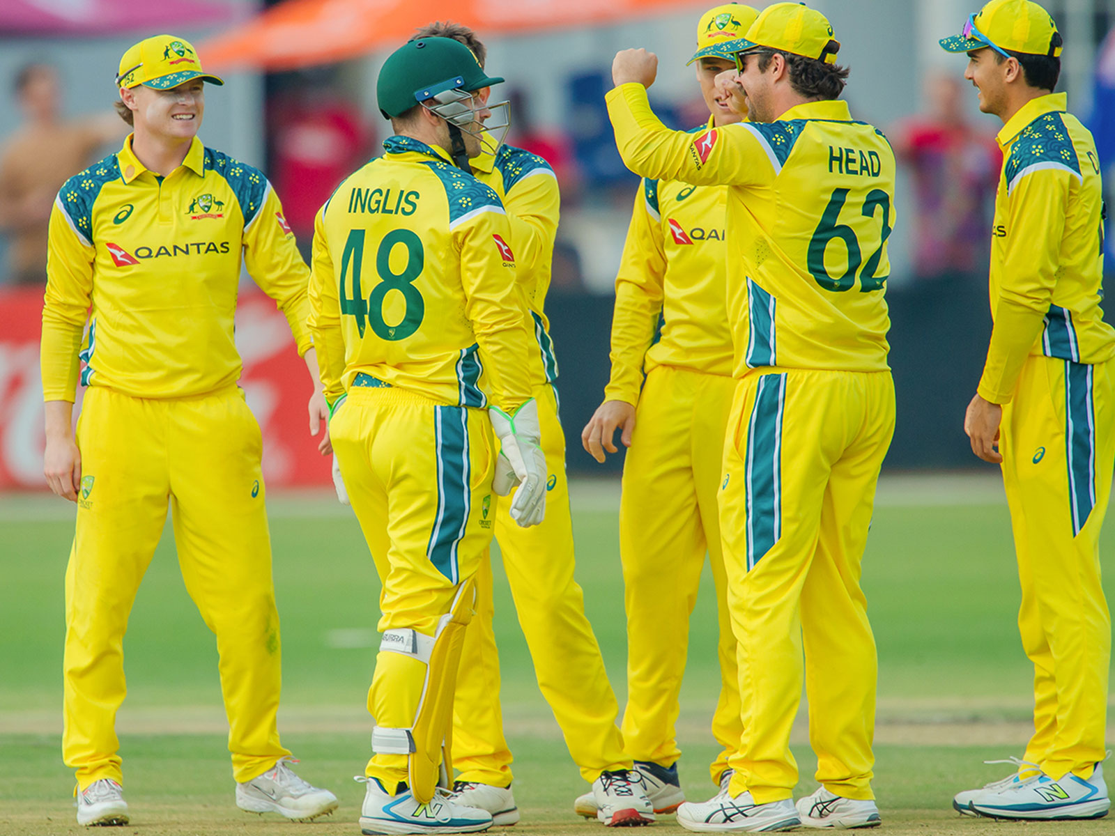 Australian cricketers (Photo: X/@ZimCricketv)