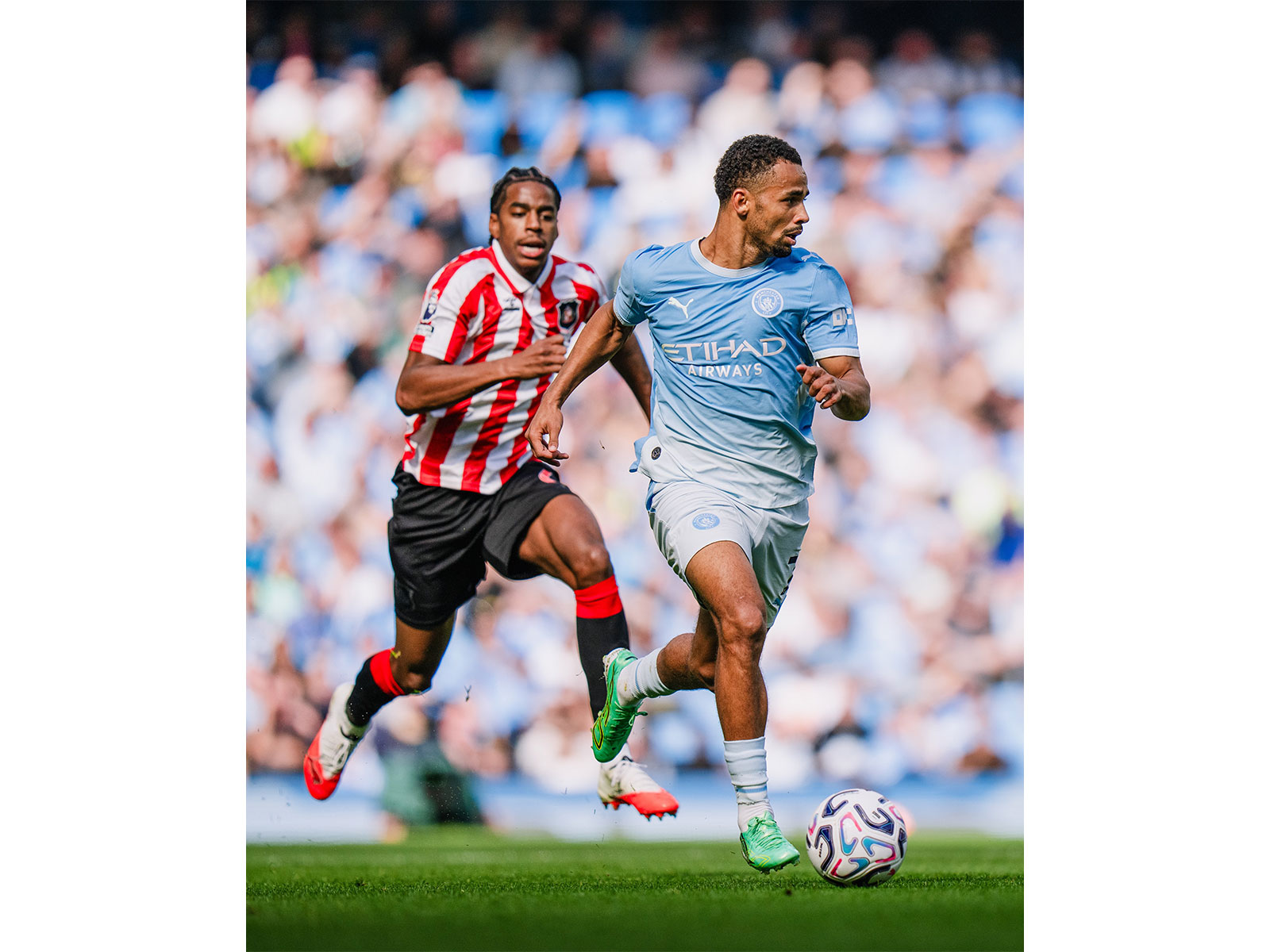 Manchester City defeated Sunderland 5-3 in the Premier League Round 5 match. (Photo: X/ @ManCity)