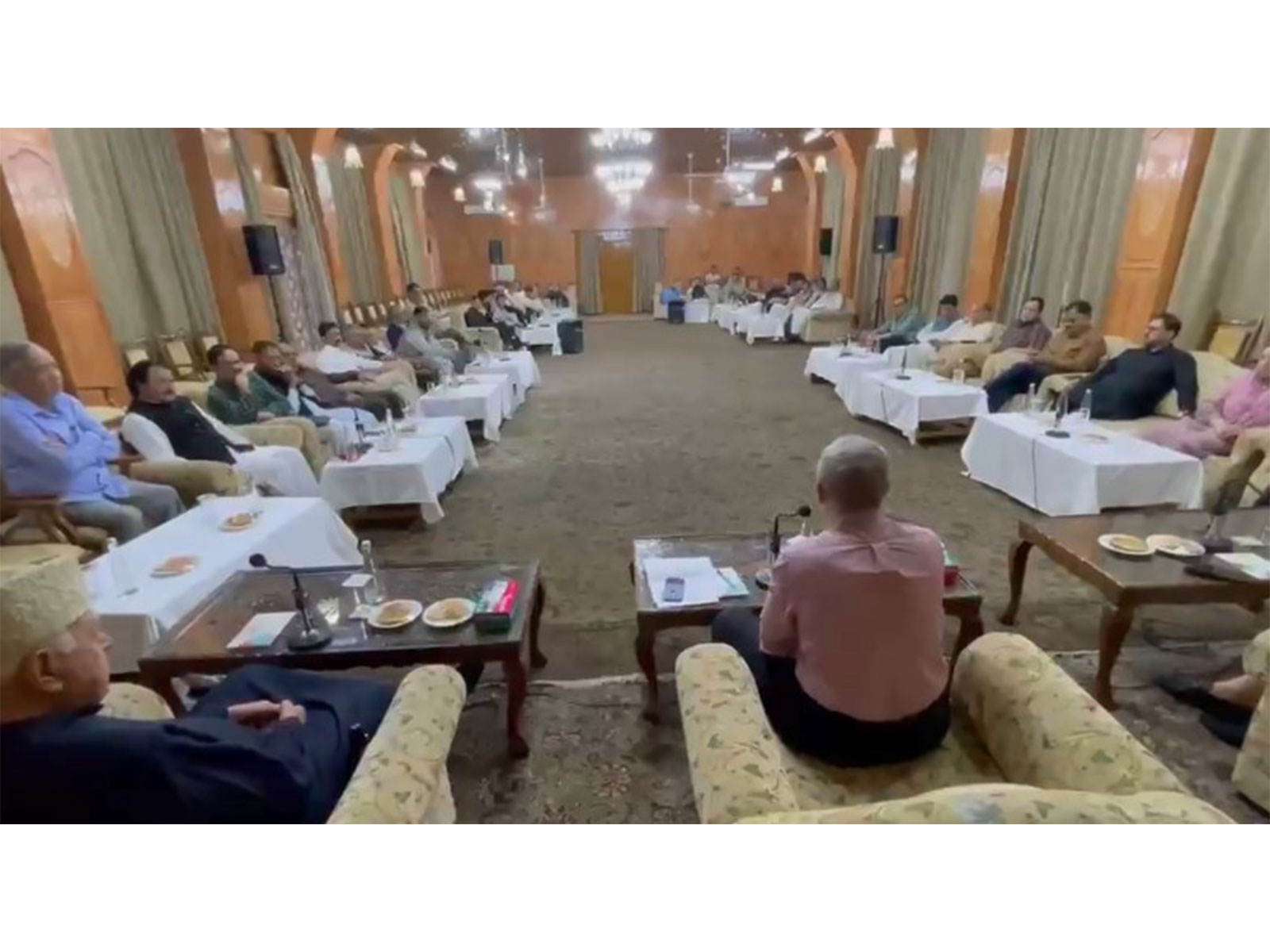 Jammu and Kashmir National Conference (JKNC) Legislature party meetign ahead of Assembly Session (Photo/JKNC)