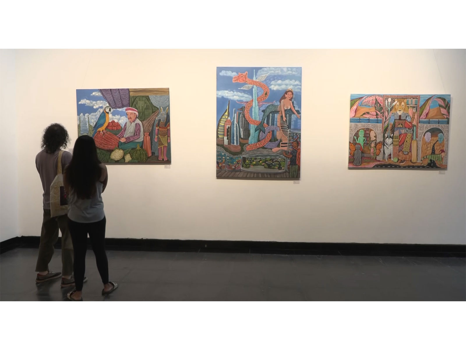 Art exhibition at Alliance Francaise Gallery (Photo/ANI)