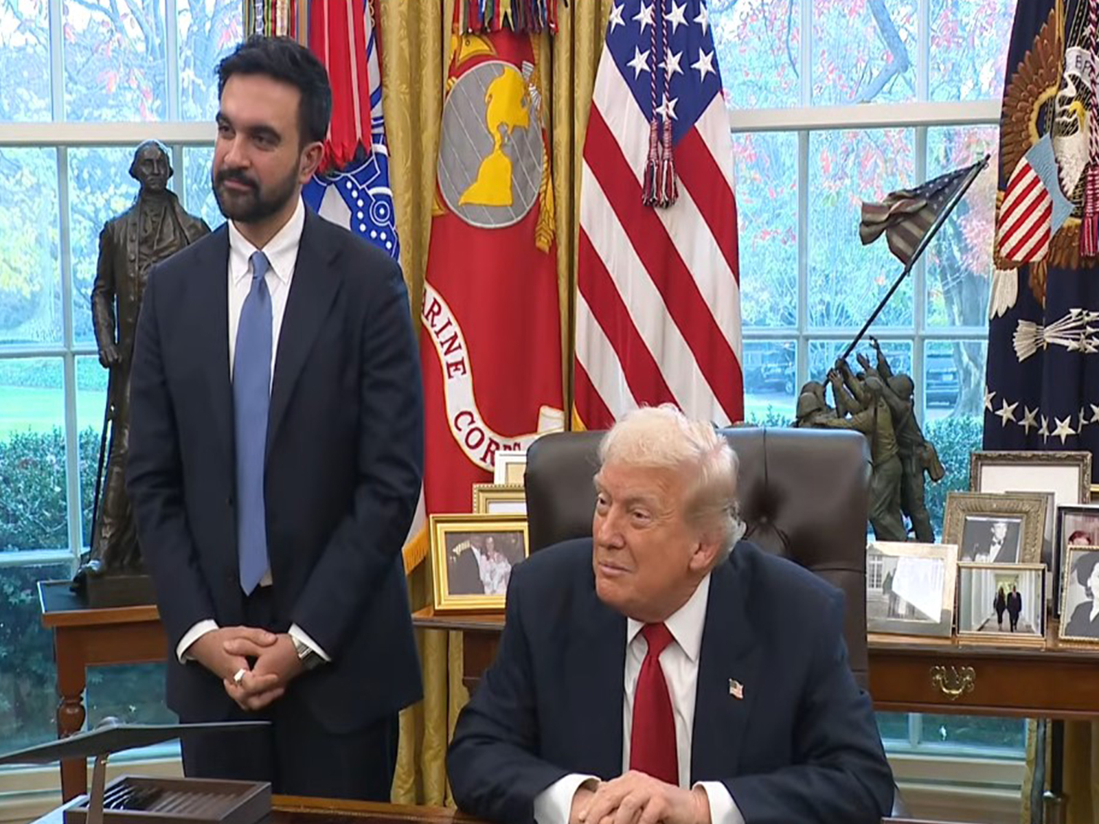 US President Donald Trump with New York mayor Zohran Mamdani (File Photo: White House/YouTube)