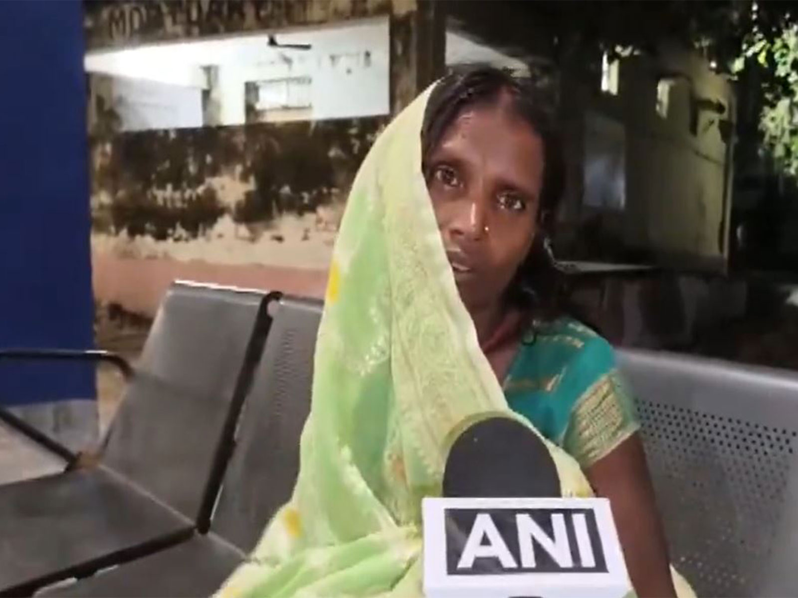 Wife of deceased Surendra Manjhi, Nauleja Devi (Photo: ANI)