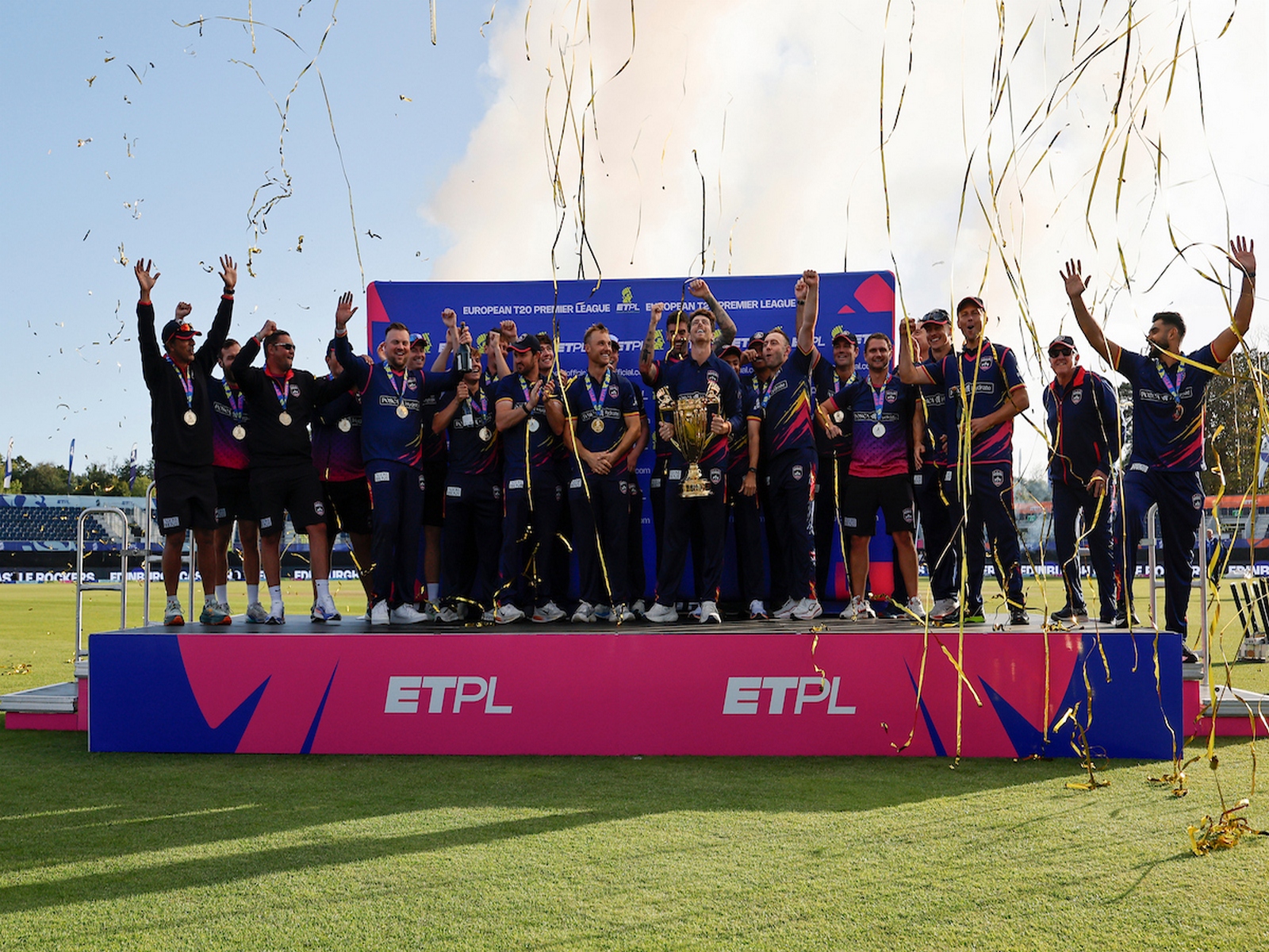 Edinburgh Castle Rockers Crowned Inaugural ETPL Champions (Photo: ETPL)