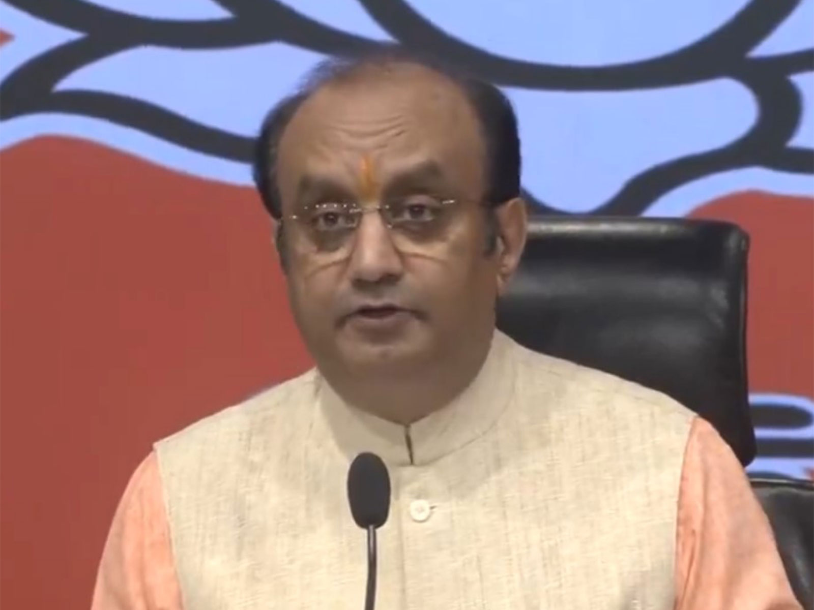 BJP MP and National Spokesperson Sudhanshu Trivedi (Photo/ANI)