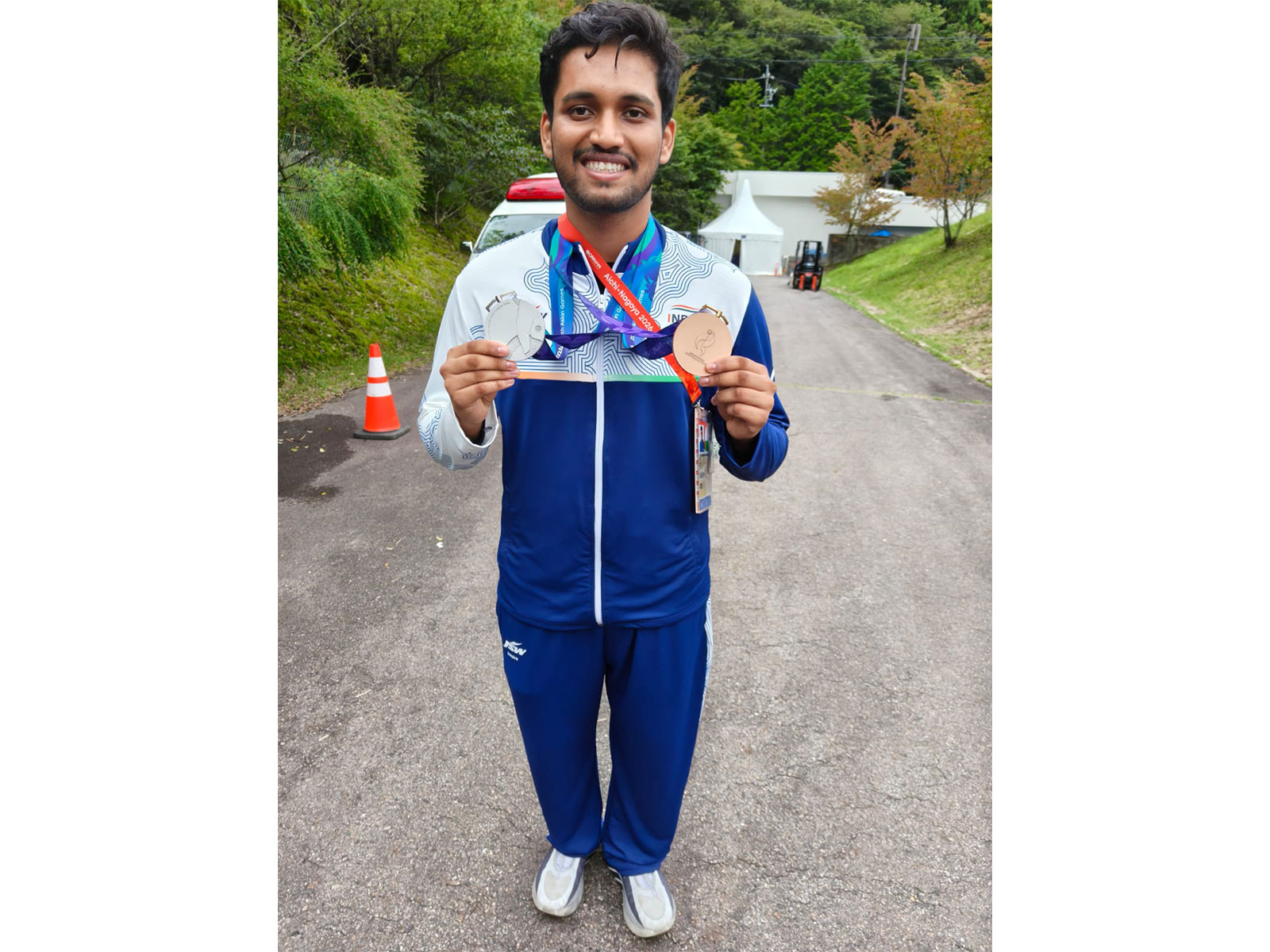 Rudrankksh Patil. (Photo: ANI)