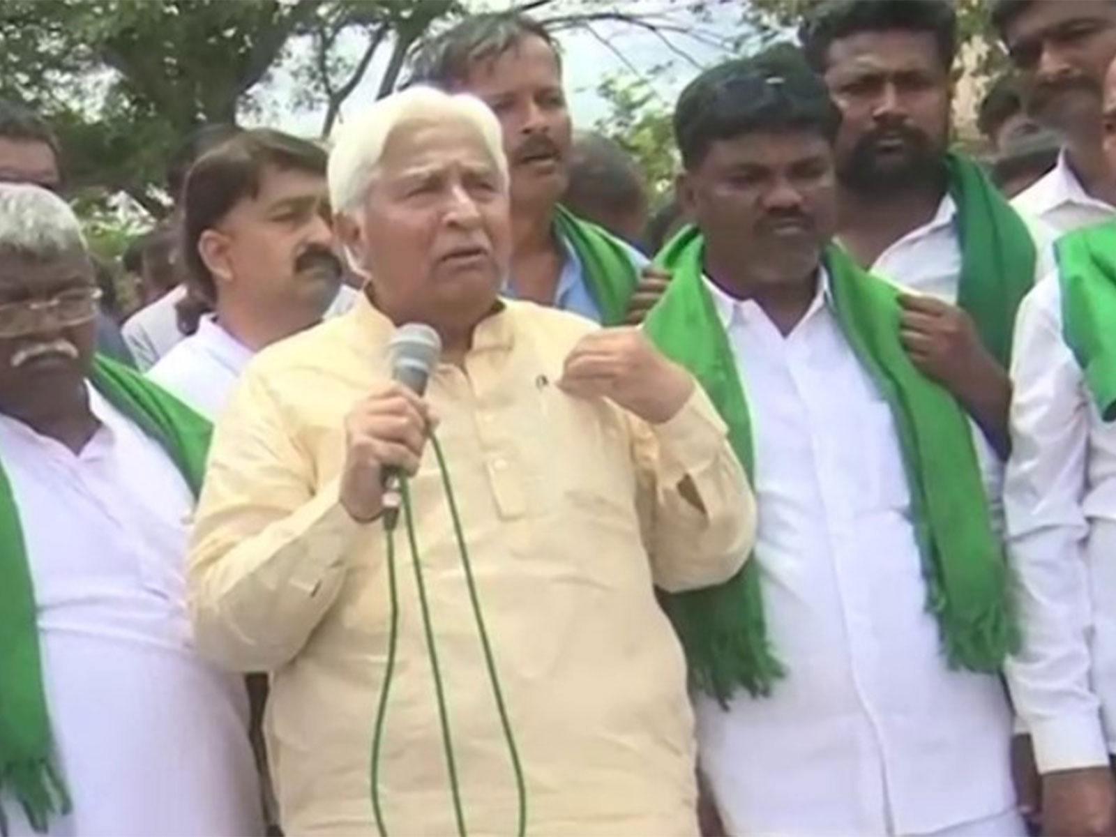 Karnataka Congress MLA and former state minister HK Patil (Photo/ANI)