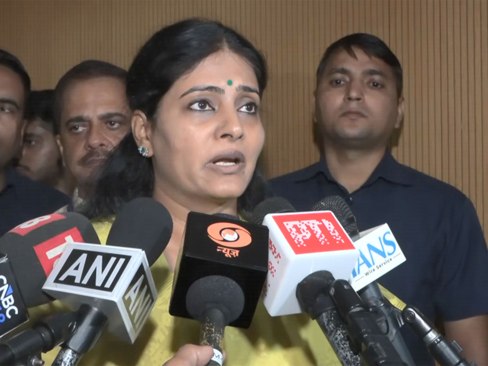 Union Minister of State for Health and Family Welfare Anupriya Patel (Photo/ANI)