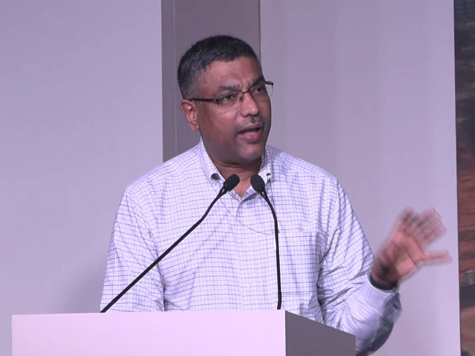 Ministry of Electronics and Information Technology (MeitY) Secretary S Krishnan (Photo/ANI)
