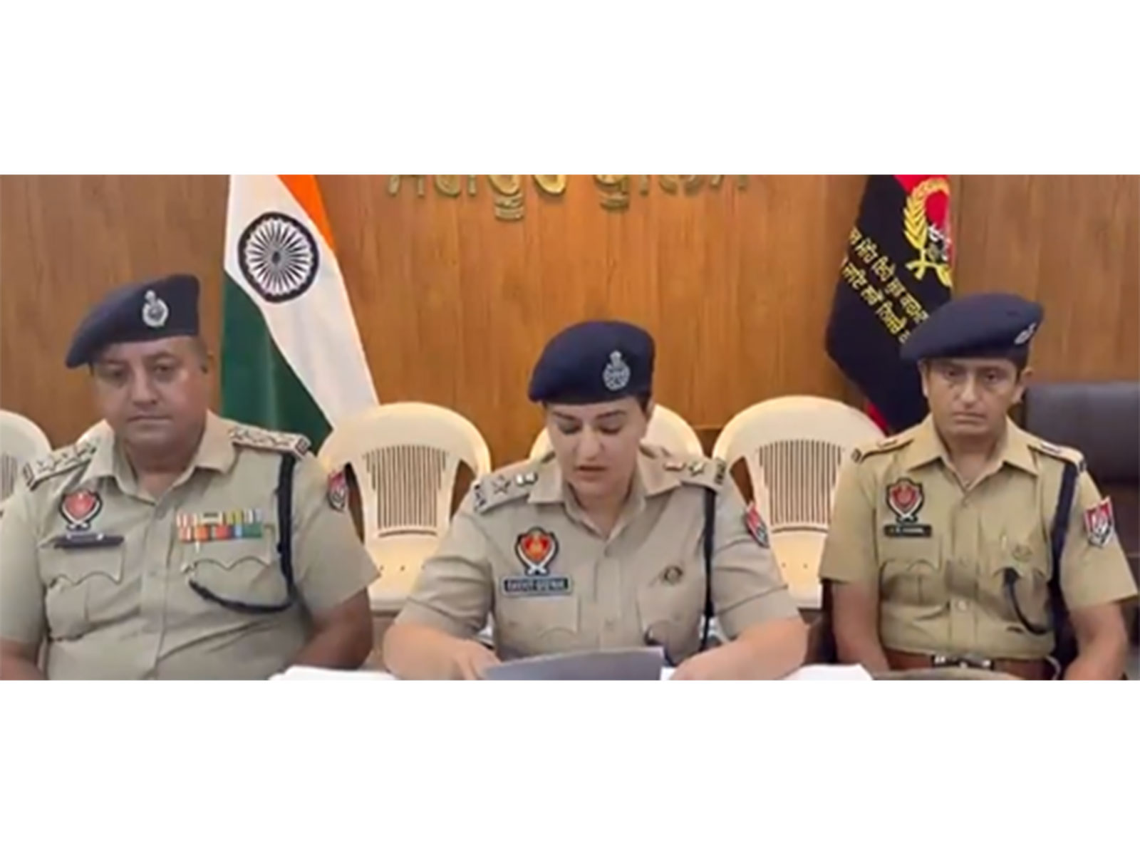  Sangrur SSP Ravjot Kaur Grewal (Photo/ANI)