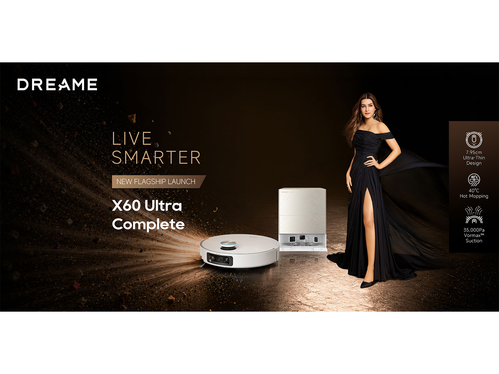 Dreame Technology Launches Flagship X60 Ultra Complete Robot Vacuum in India, Redefining Whole-Home Cleaning with Smarter Intelligence and Powerful Performance