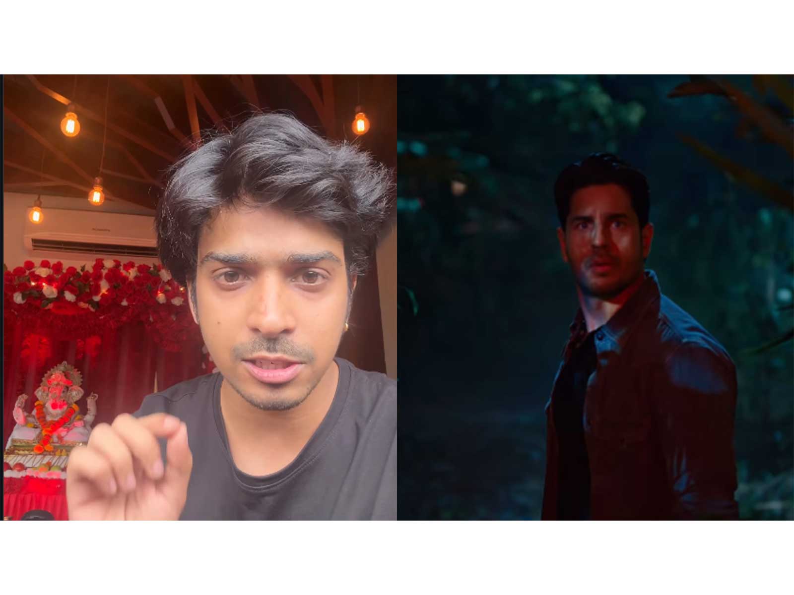 A snip from trailer (Photos/instagram/@sidmalhotra/sargamvaish)