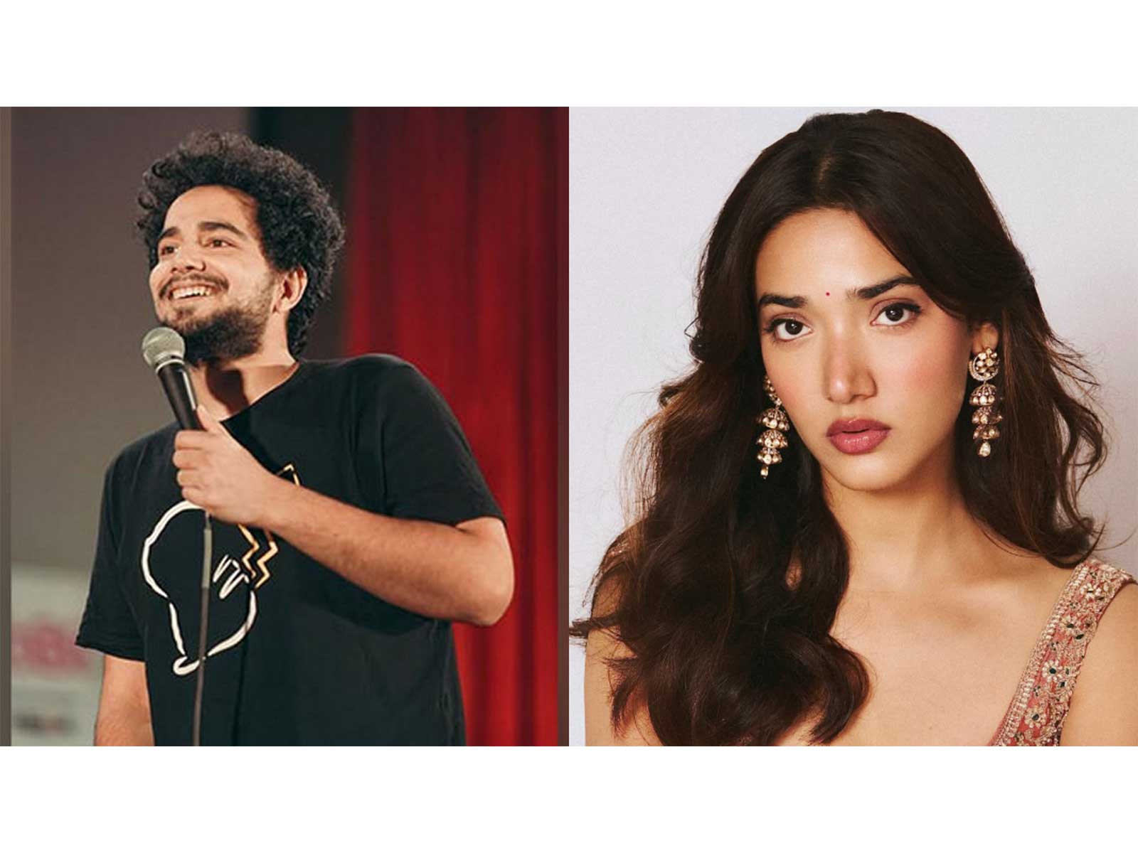 Comedian Samay Raina (L) Medha Shankr (R) (Photos/Instagram@maisamayhoon/@medhashankr)