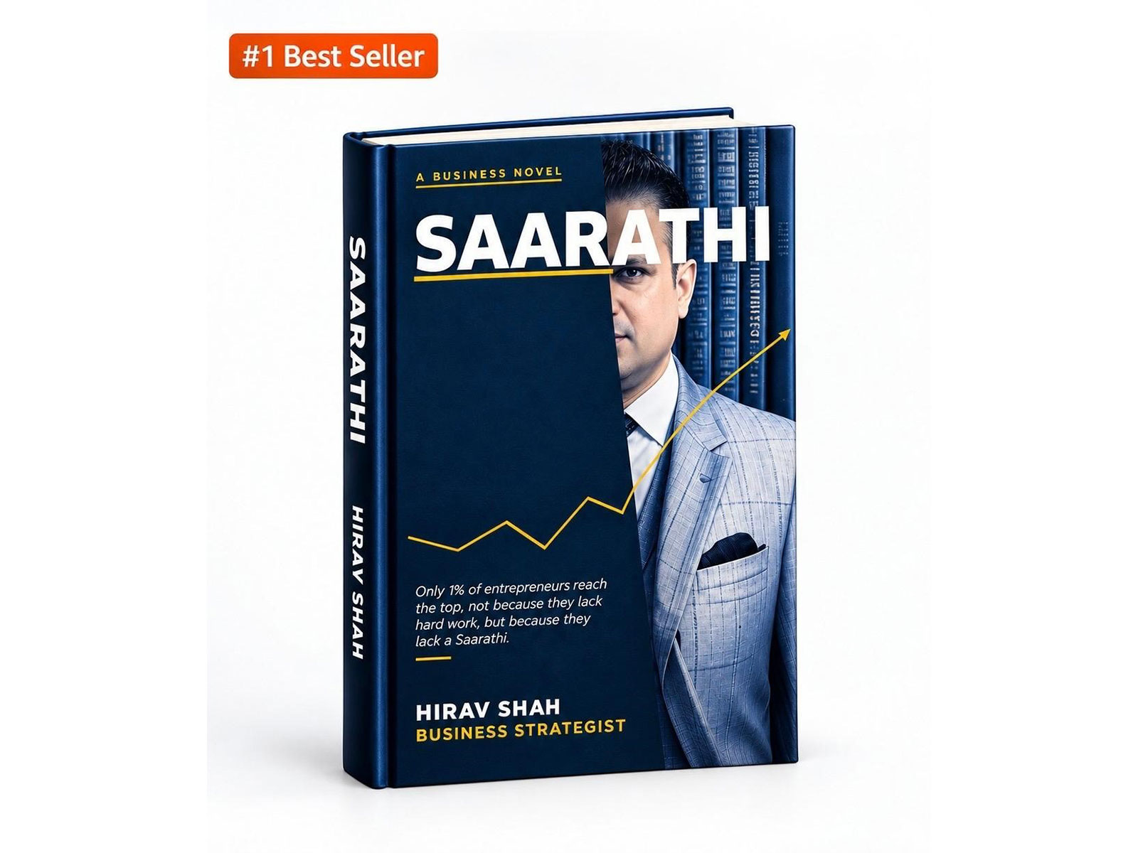 “Only 1% of entrepreneurs reach the top, not because they lack hard work, but because they lack a Saarathi.”