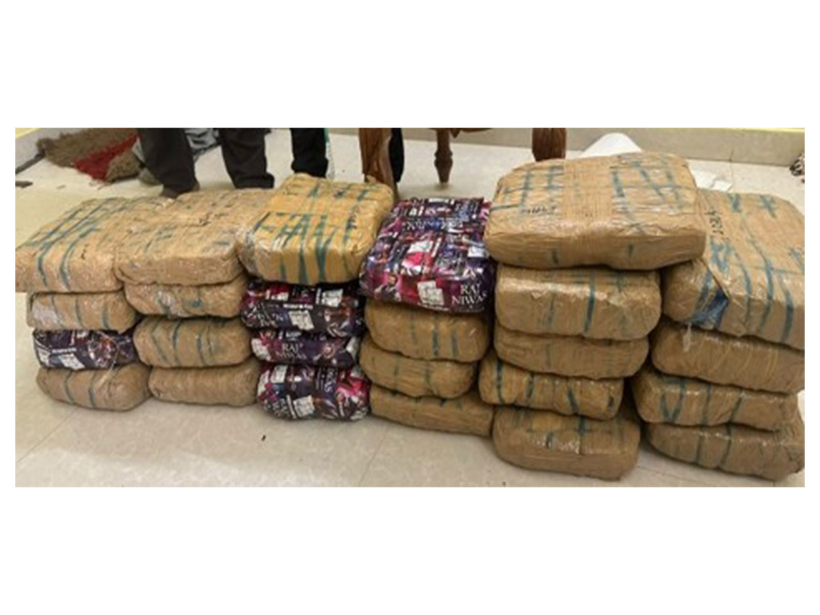 Seized 48.5 kg cannabis in Odisha (Photo/PIB)