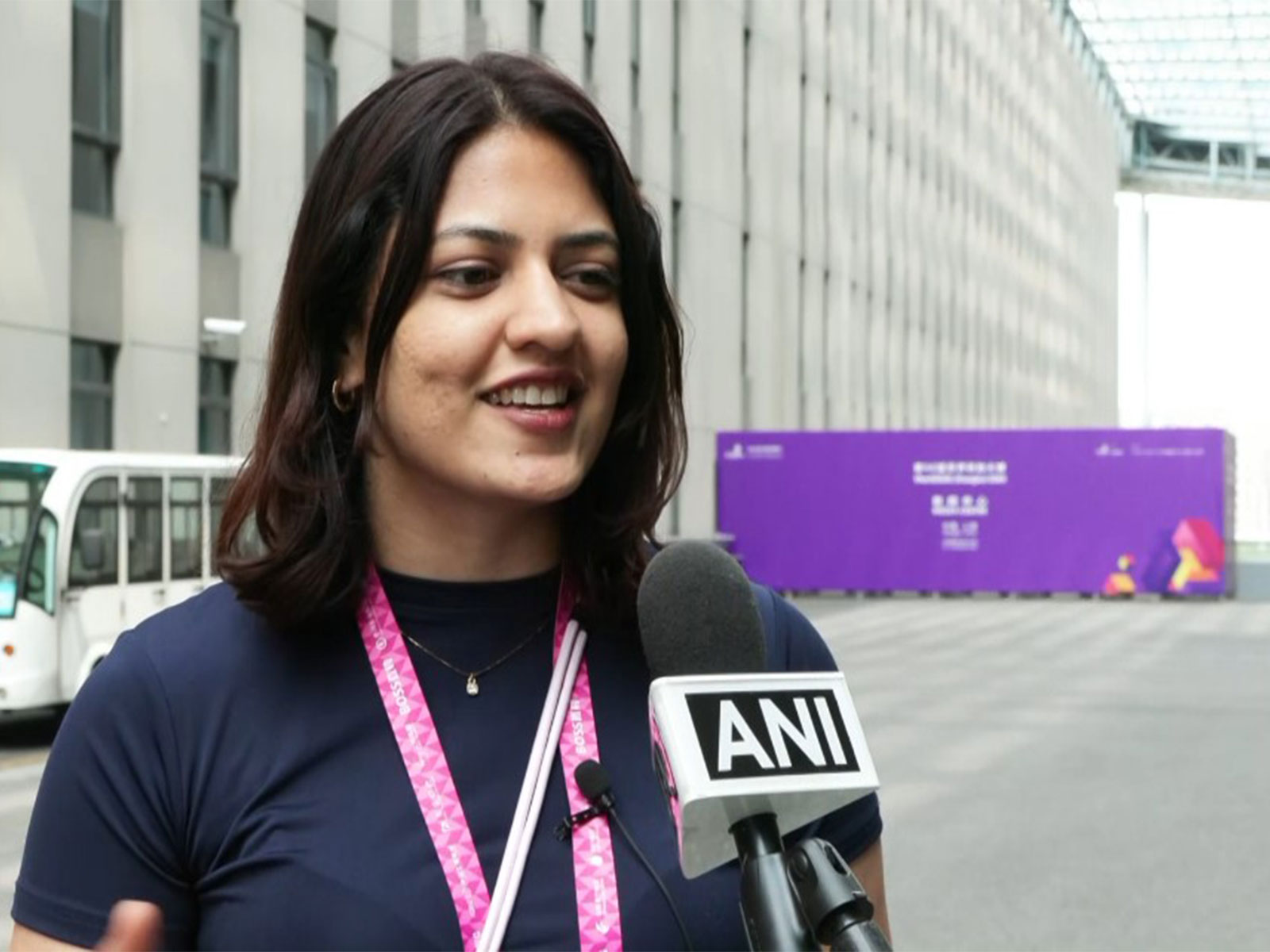 Bronze medallist Shweta Ratanpura (Photo/ANI)
