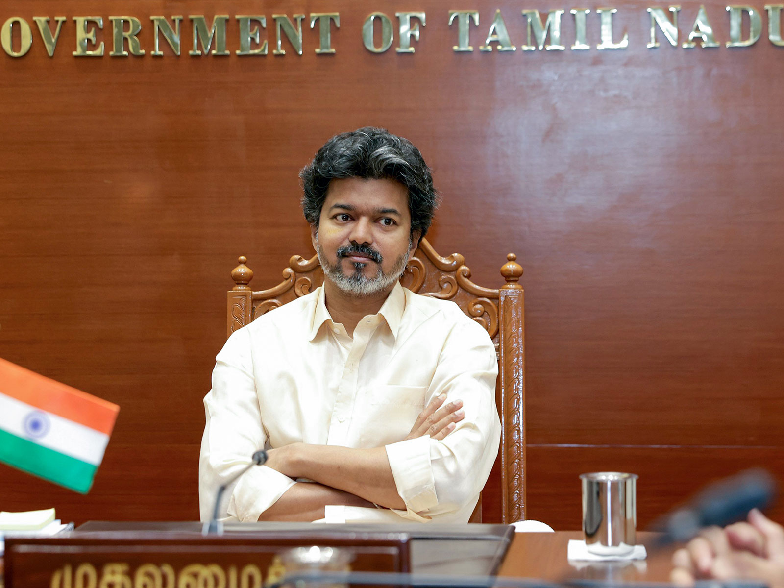 Tamil Nadu CM C. Joseph Vijay (Photo/ ANI)