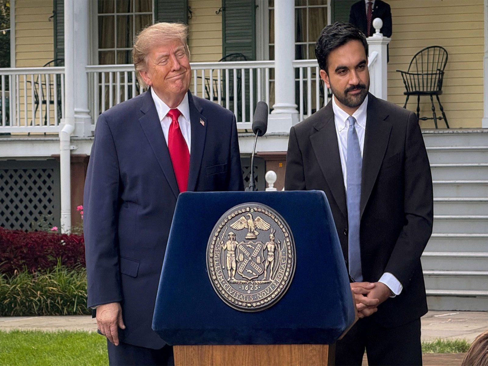New York City Mayor Zohran Mamdani with US President Donald Trump (Photo/Reuters)