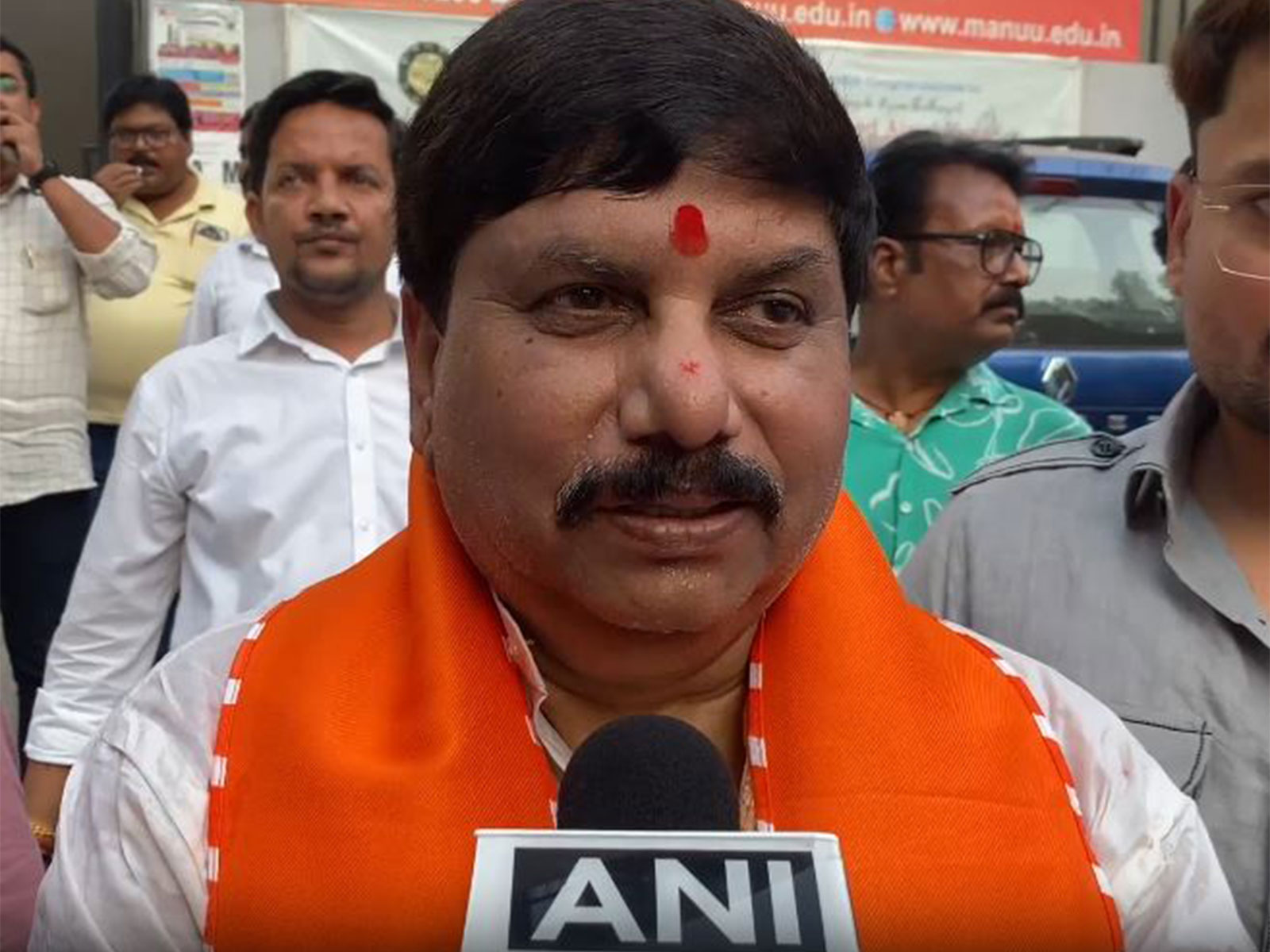Pradeep Agrahari, BJP Metropolitan President of Varanasi (Photo/ANI)