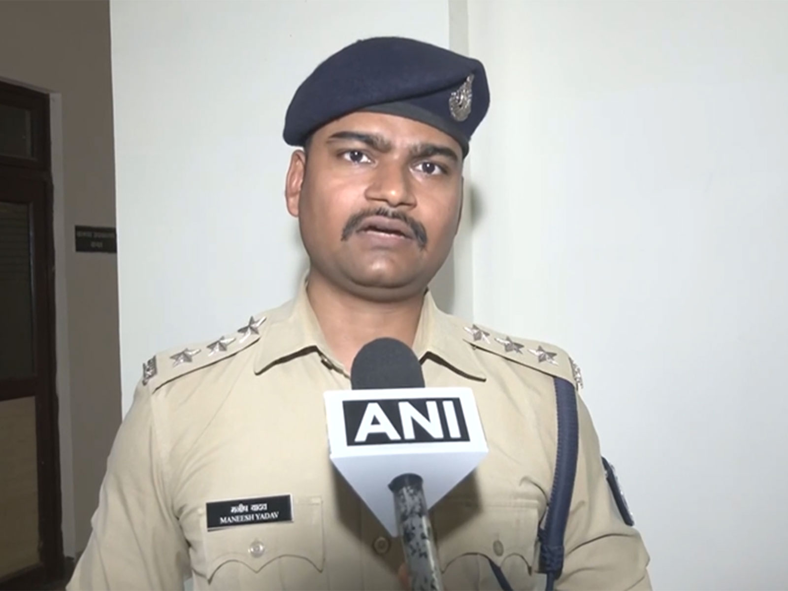 DSP Manish Yadav (Photo/ANI)