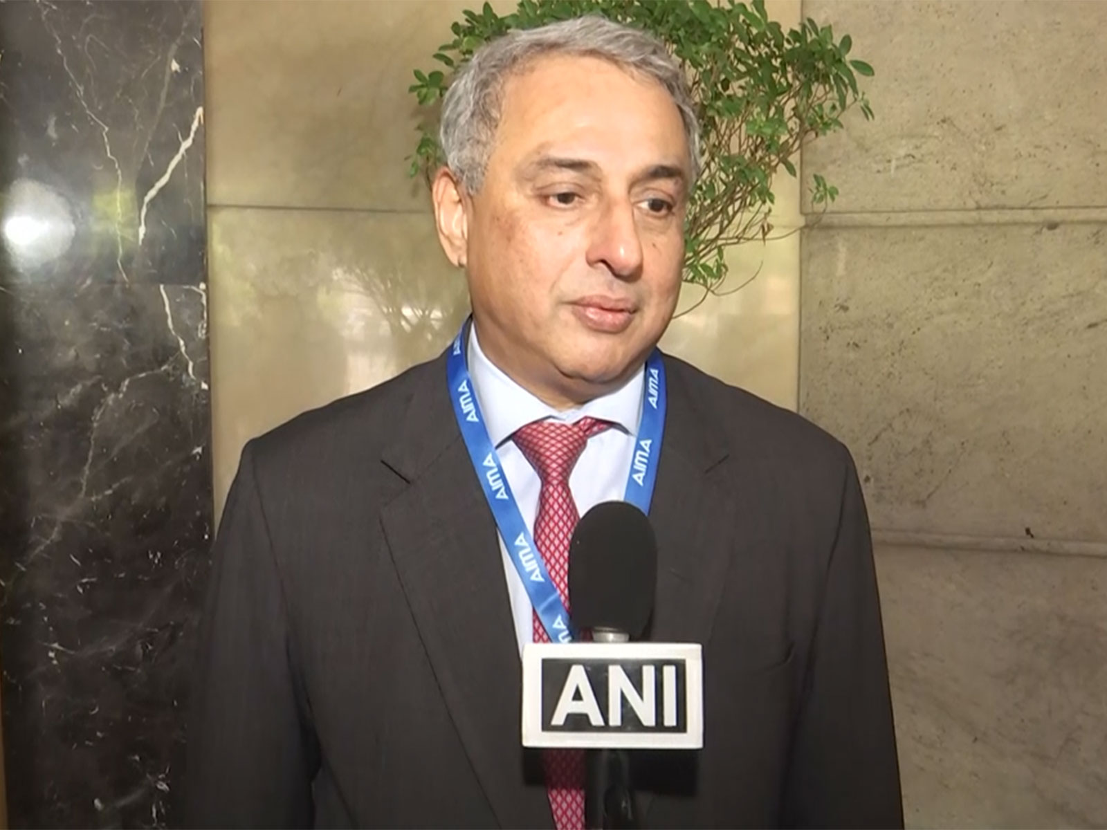 T.V. Narendran, President, AIMA and CEO & Managing Director, Tata Steel Ltd (Photo/ANI)