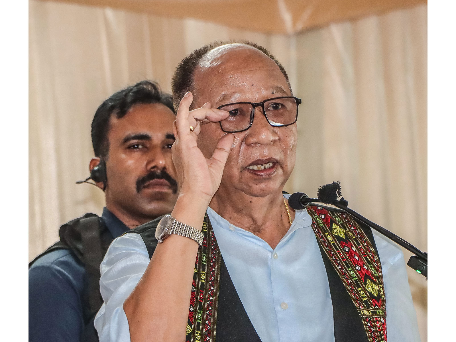 Manipur Chief Minister Yumnam Khemchand Singh (File Photo/ANI)