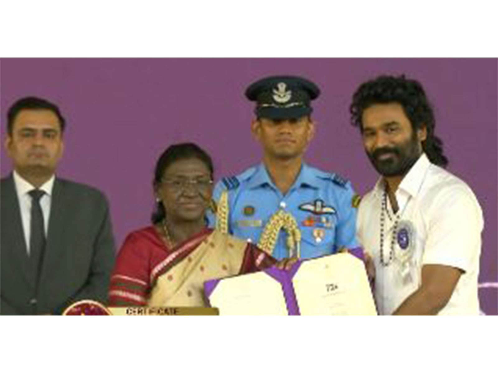 Actor Dhanush (Photo/PIB India)