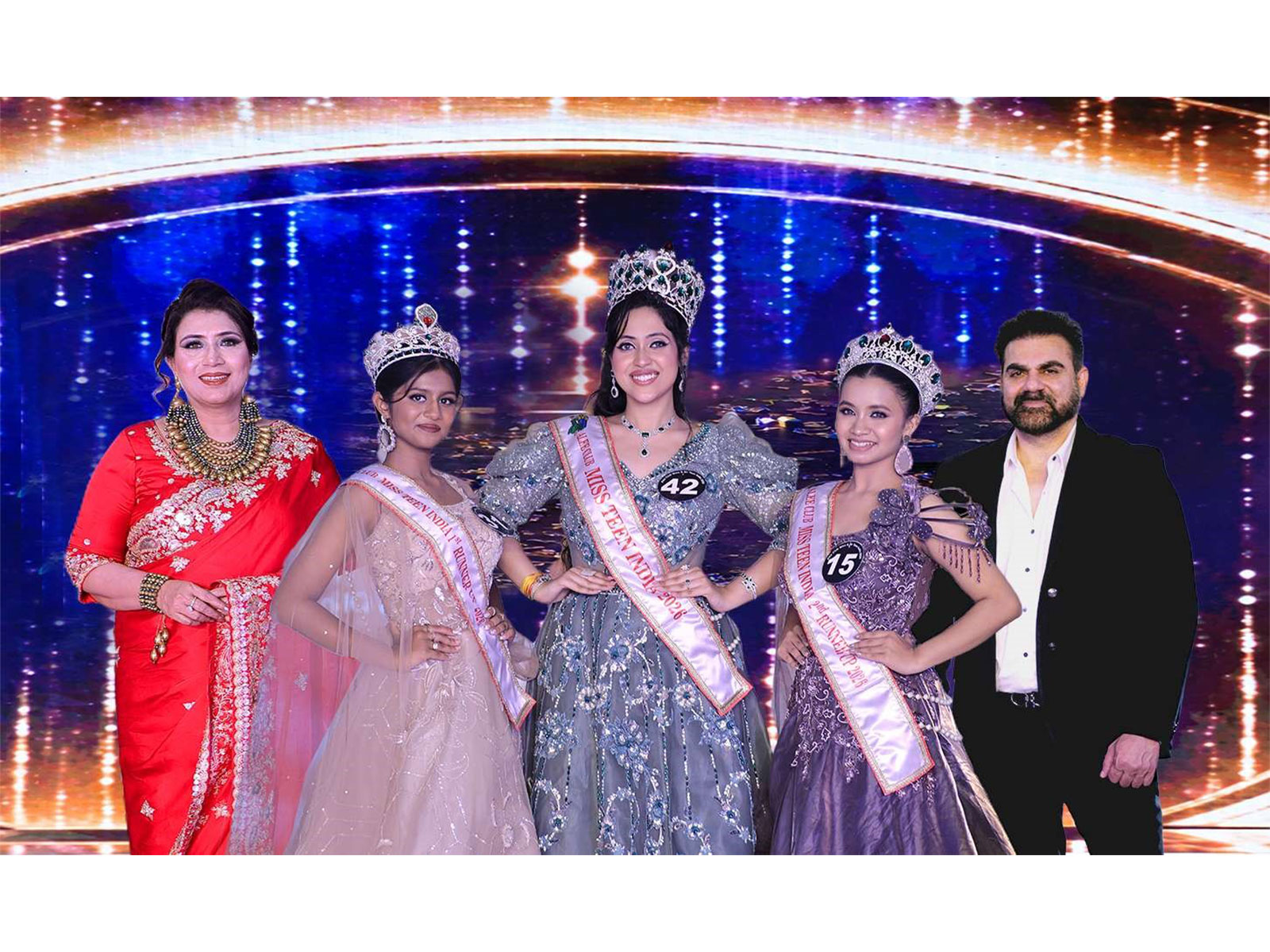 Miss Teen India Prabhati Pandey and Mr Teen India Ramaiyyengar Kautilya Crowned at Alee Club Miss & Mr Teen India 2026