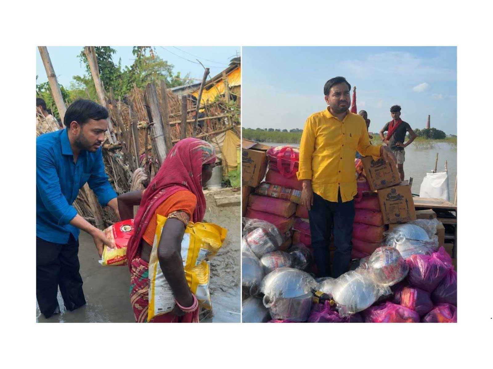 Alakh Pandey Bihar Flood Relief Work: Reaching Families With What They Need Most