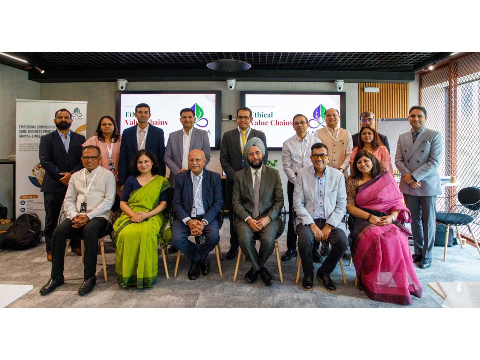 Dignitaries at the launch of Karuna Ethics Alliance