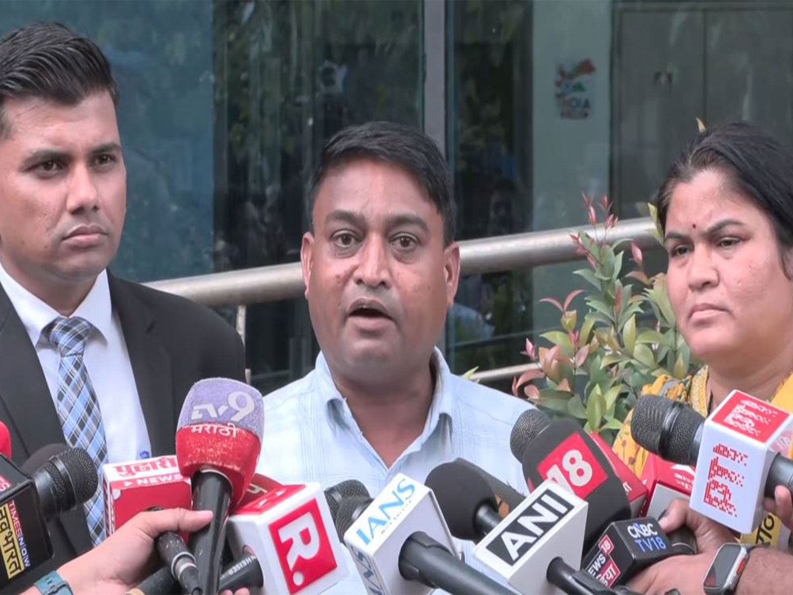 Sahil's father Ravindra Wakode (Photo/ANI)