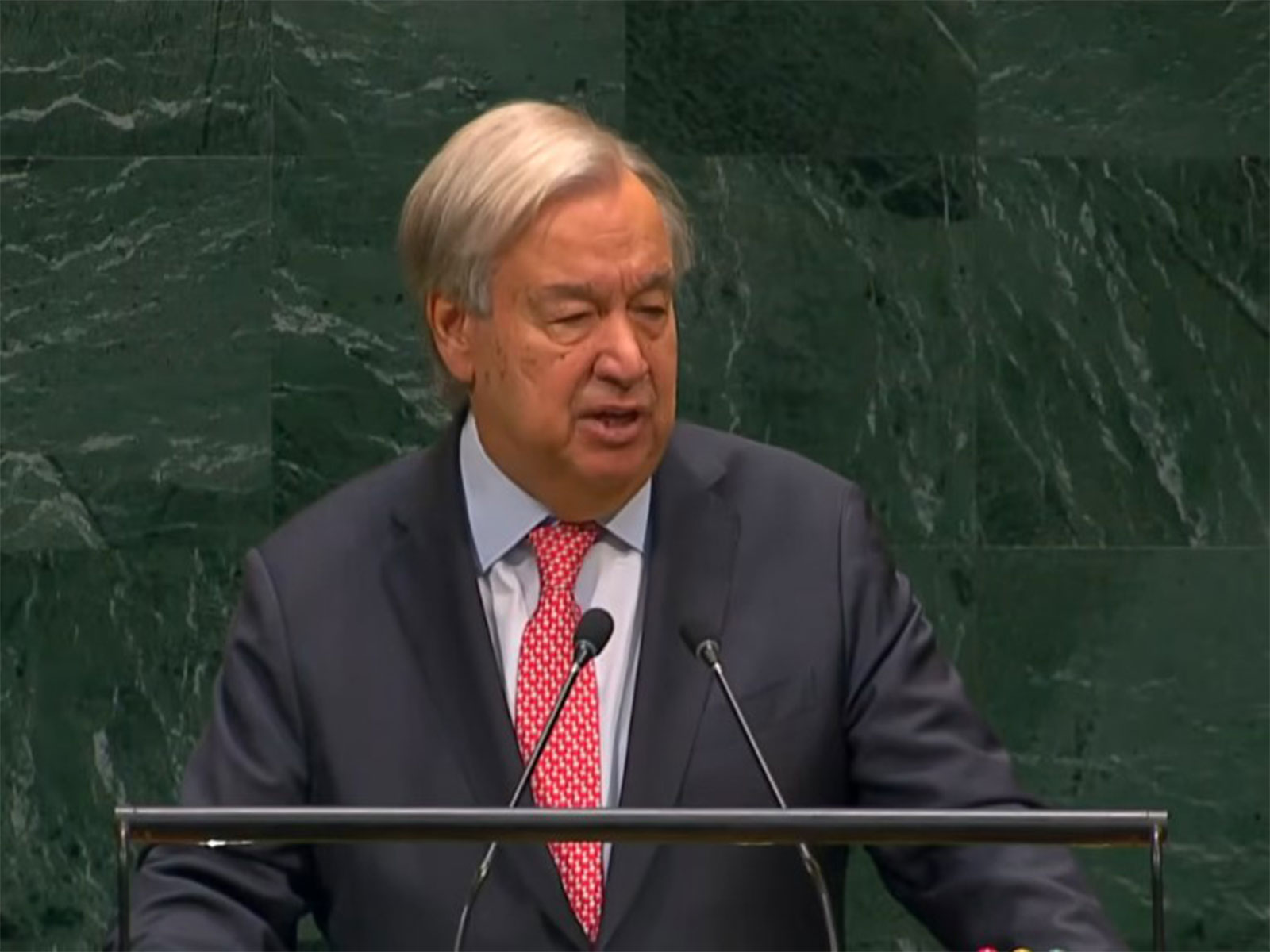 UN Secretary-General António Guterres (Photo/Youtube/United Nations)
