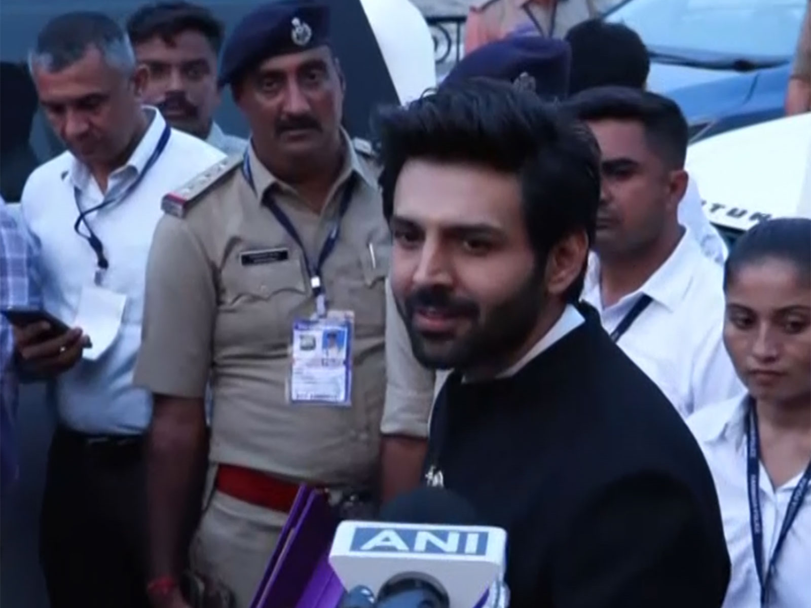 Actor Kartik Aaryan (Photo/ANI)