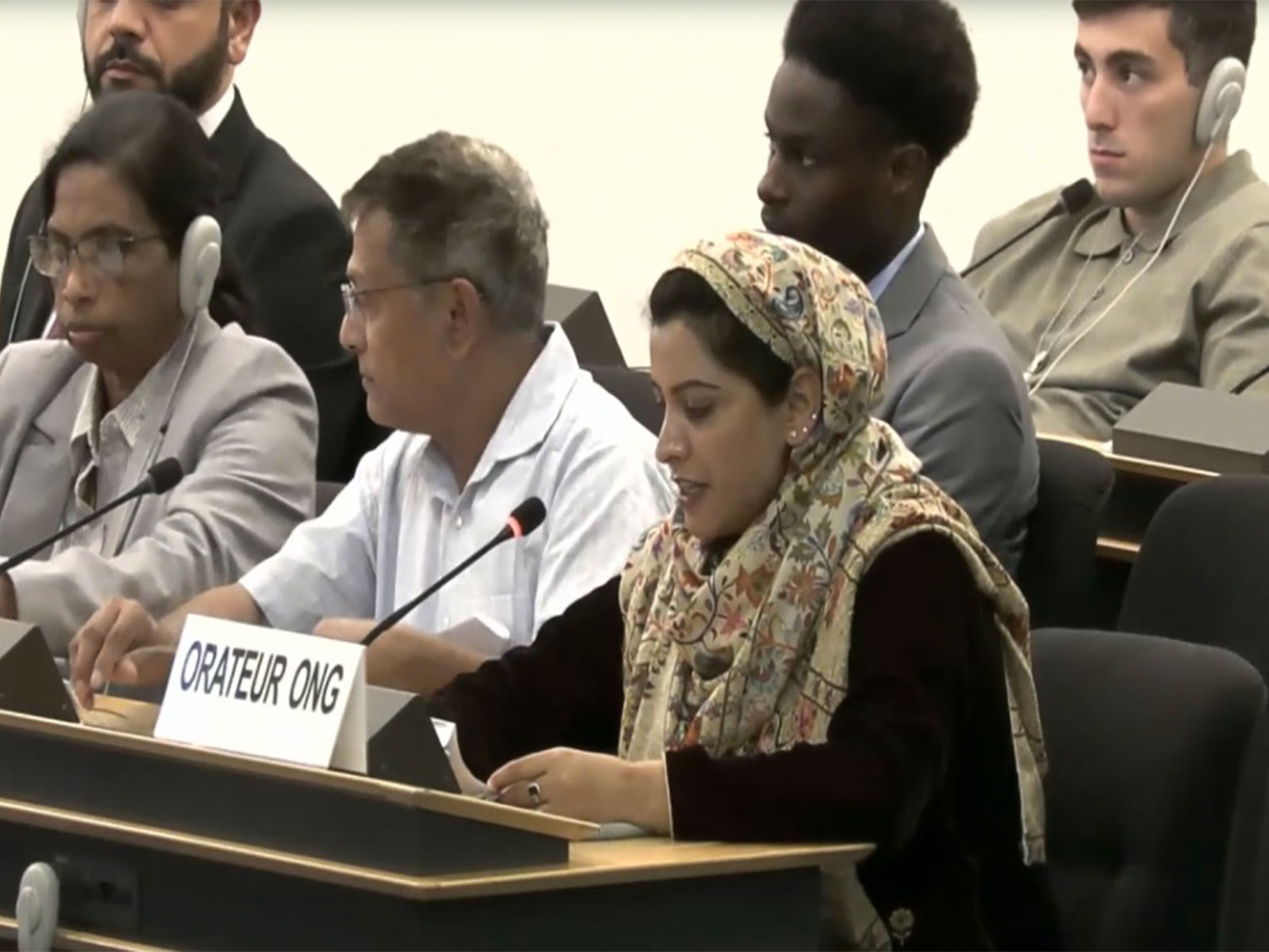 Human rights defender Tasleema Akhter (Photo/UNTV)